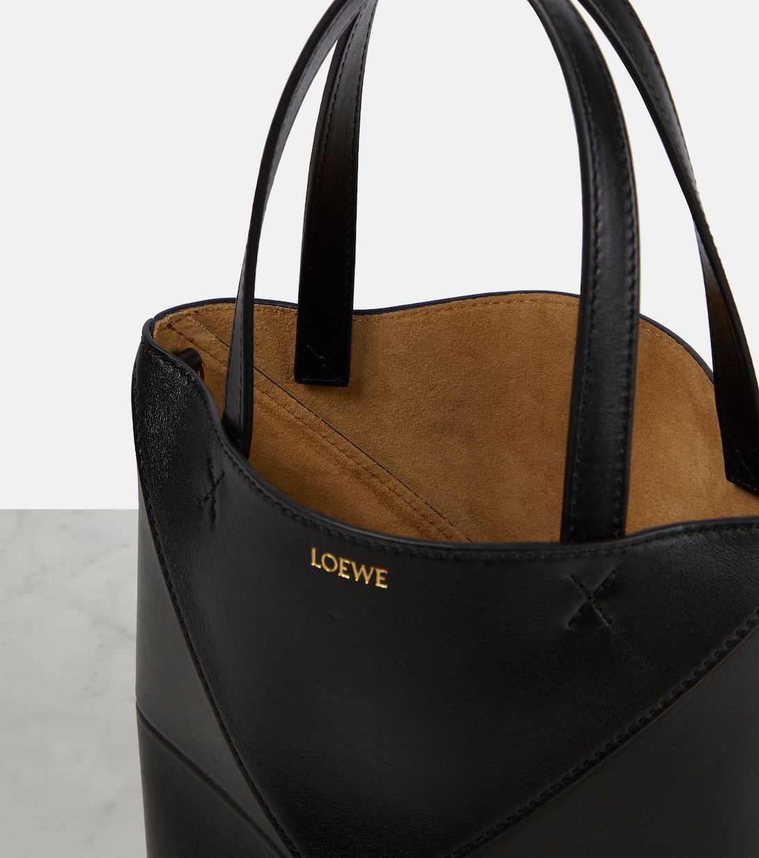 Borsa Puzzle Fold Mini in pelle | Loewe