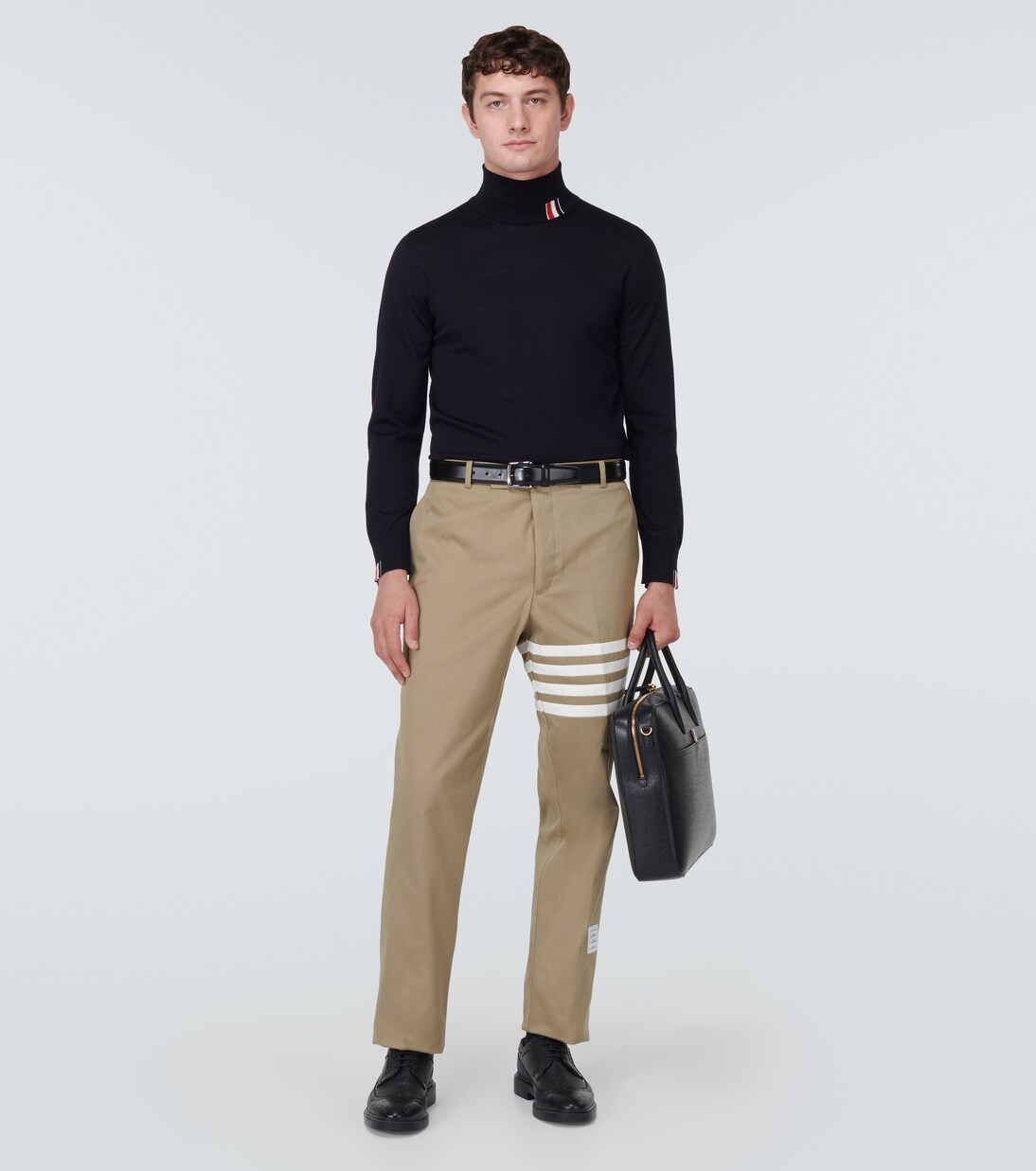 Wool-blend turtleneck sweater | Thom Browne