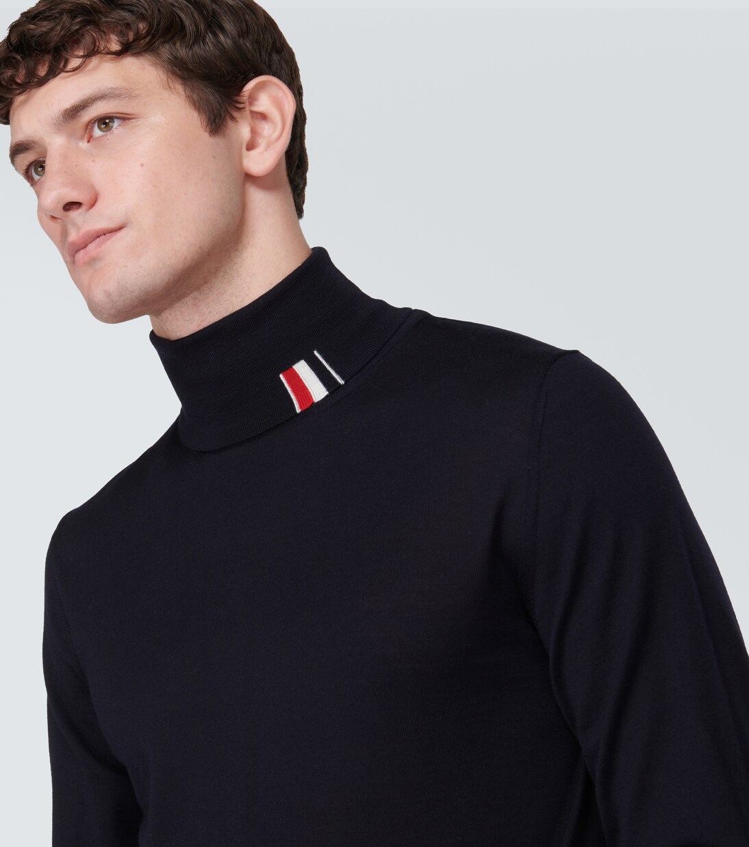 Wool-blend turtleneck sweater | Thom Browne