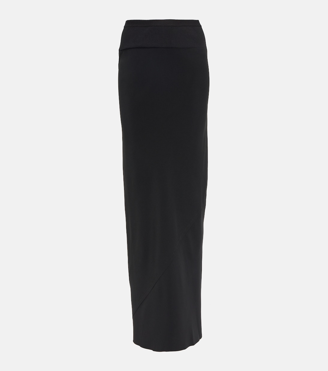 Falda larga de cady de tiro alto | Rick Owens