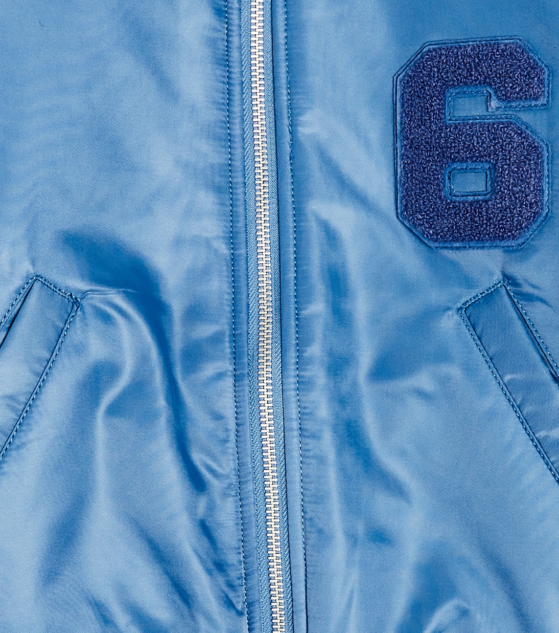 Giacca varsity in twill e similpelle | MM6 Maison Margiela Kids