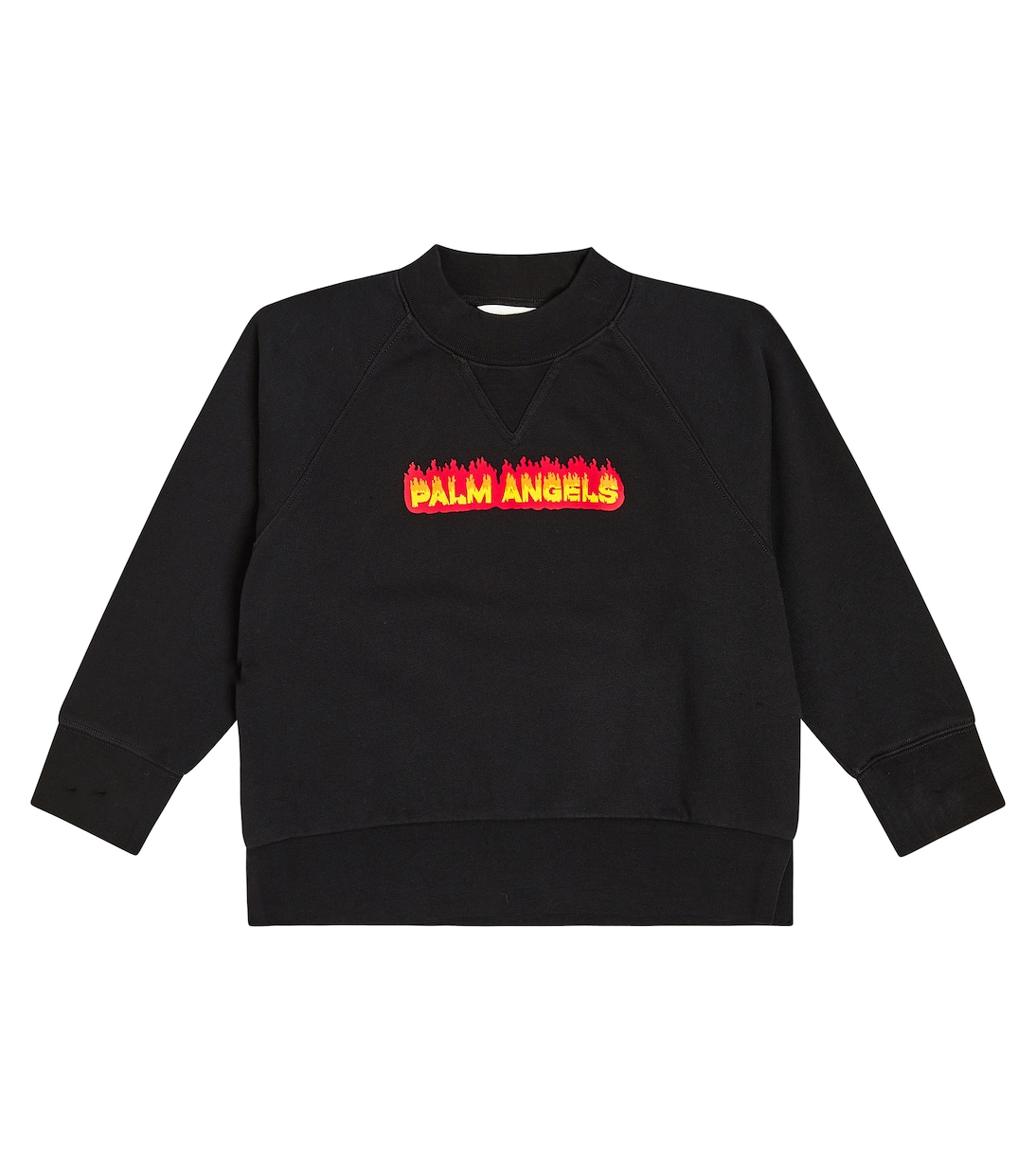 Felpa in cotone con stampa | Palm Angels Kids