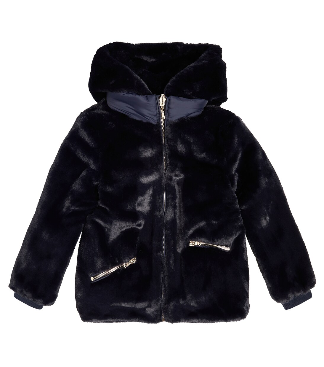 Wendbare Jacke mit Faux Fur | Tartine et Chocolat