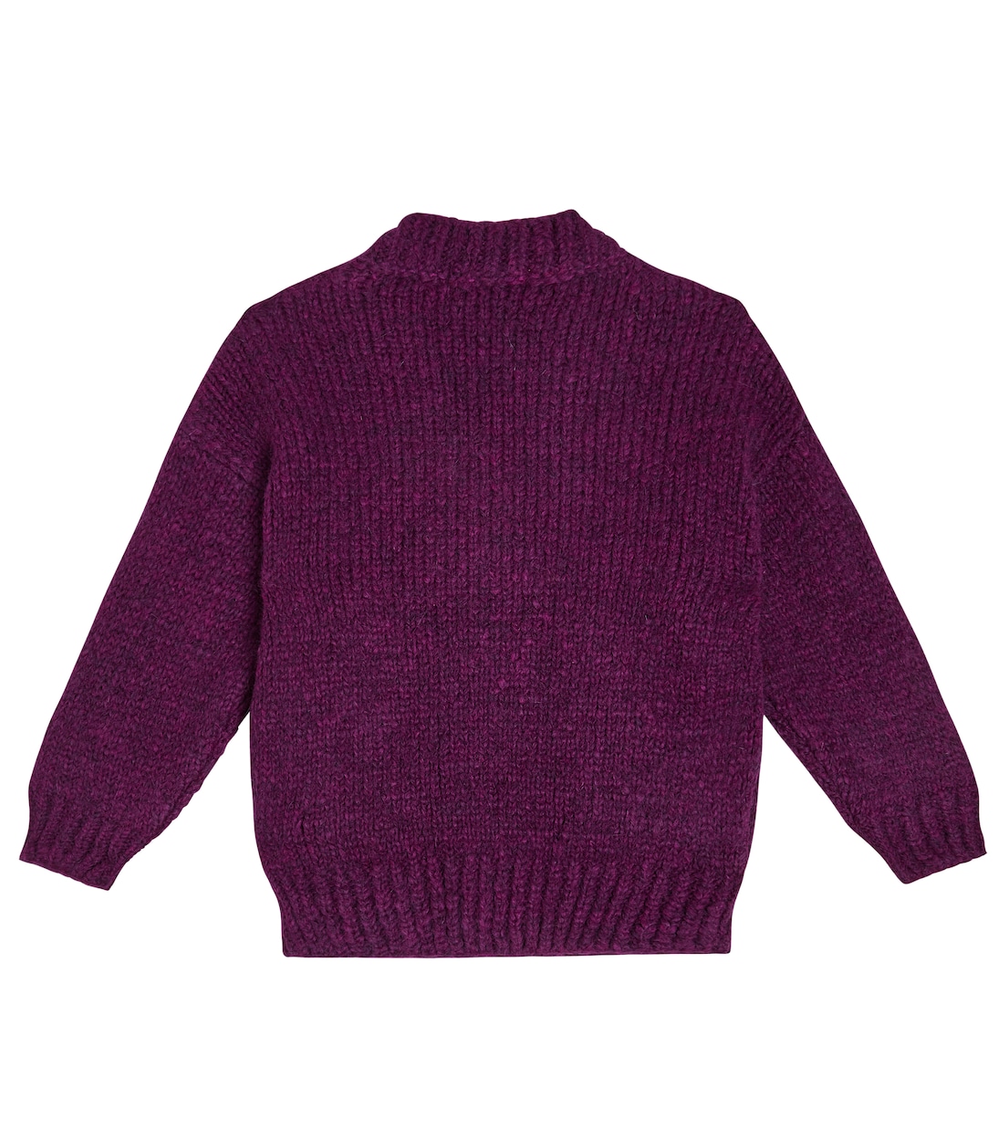 Cardigan Big B en laine mélangée | Bobo Choses