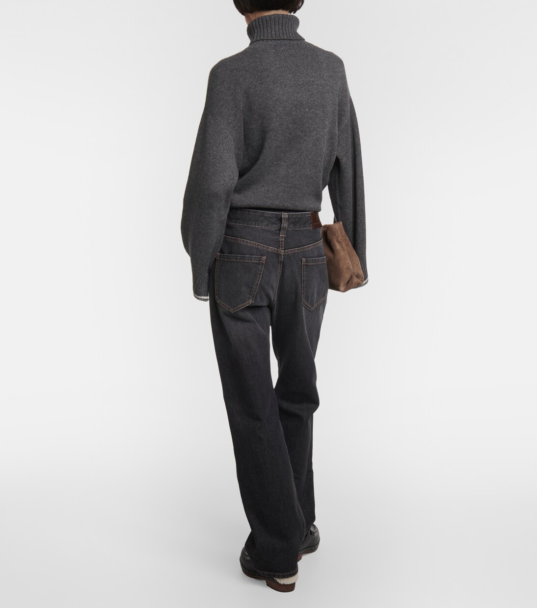 Jeans regular a vita media | Brunello Cucinelli