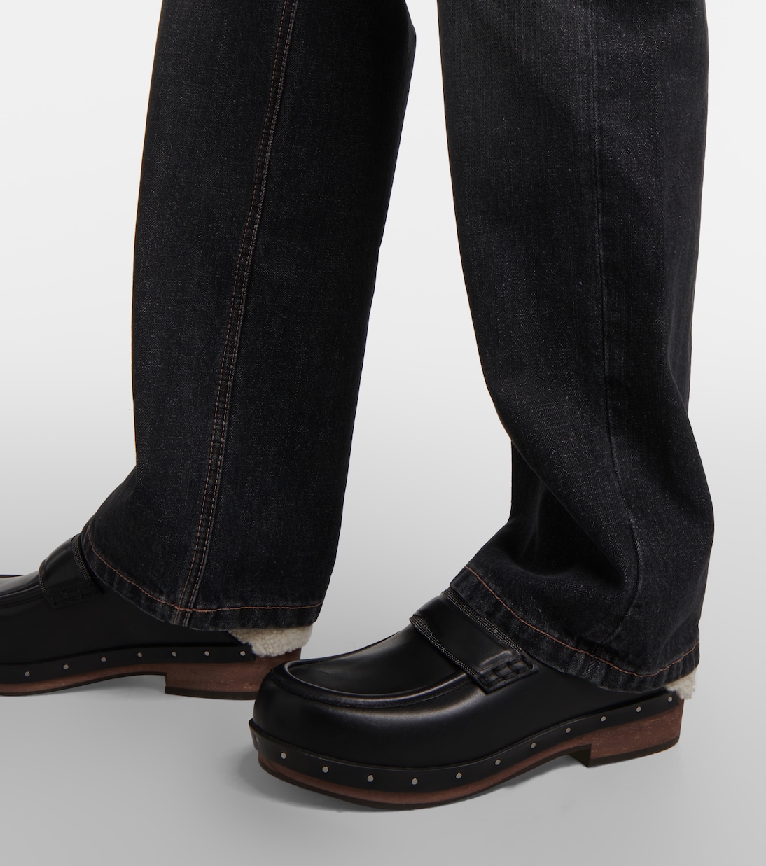Jeans regular a vita media | Brunello Cucinelli
