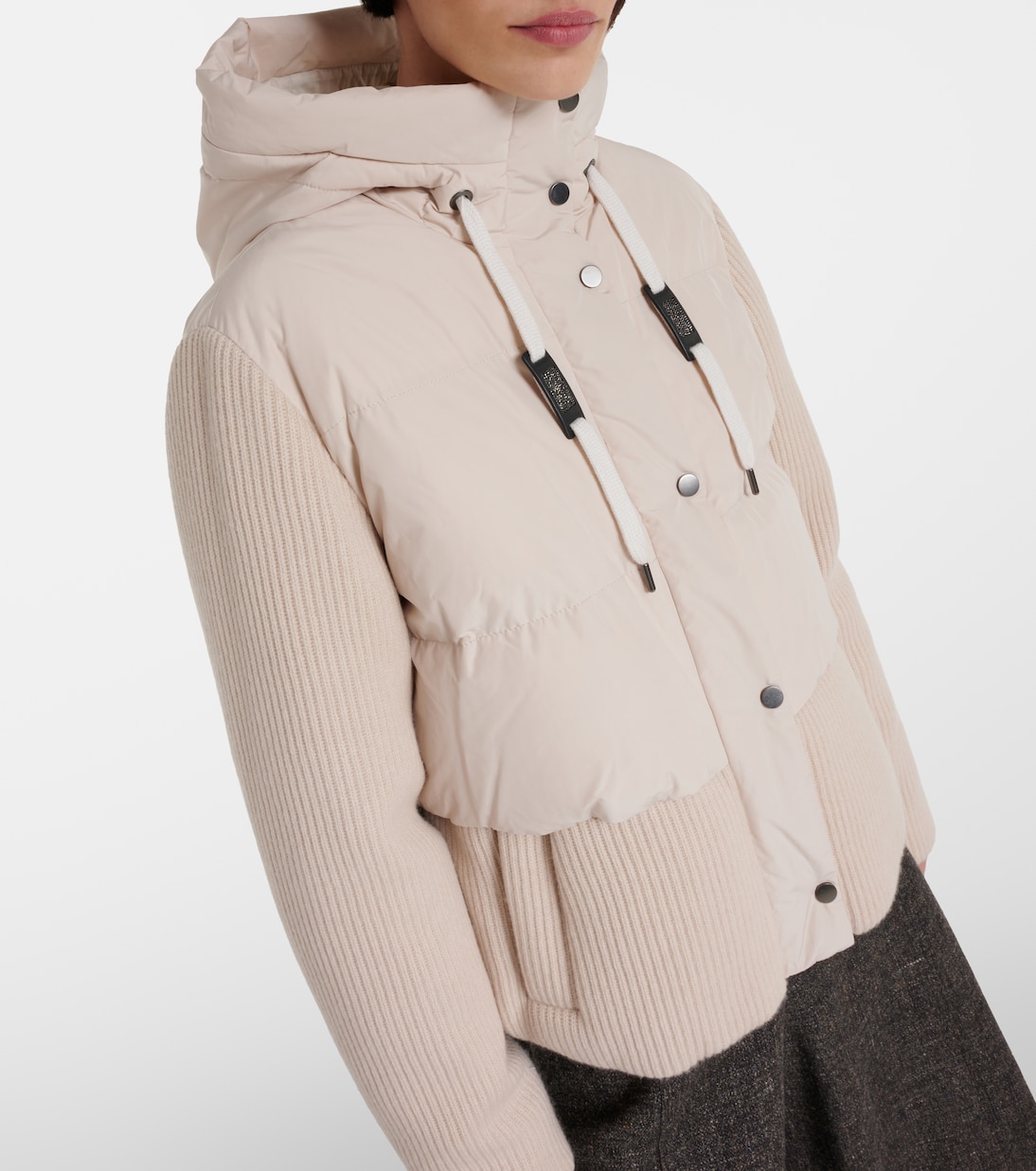 Piumino in misto cotone | Brunello Cucinelli