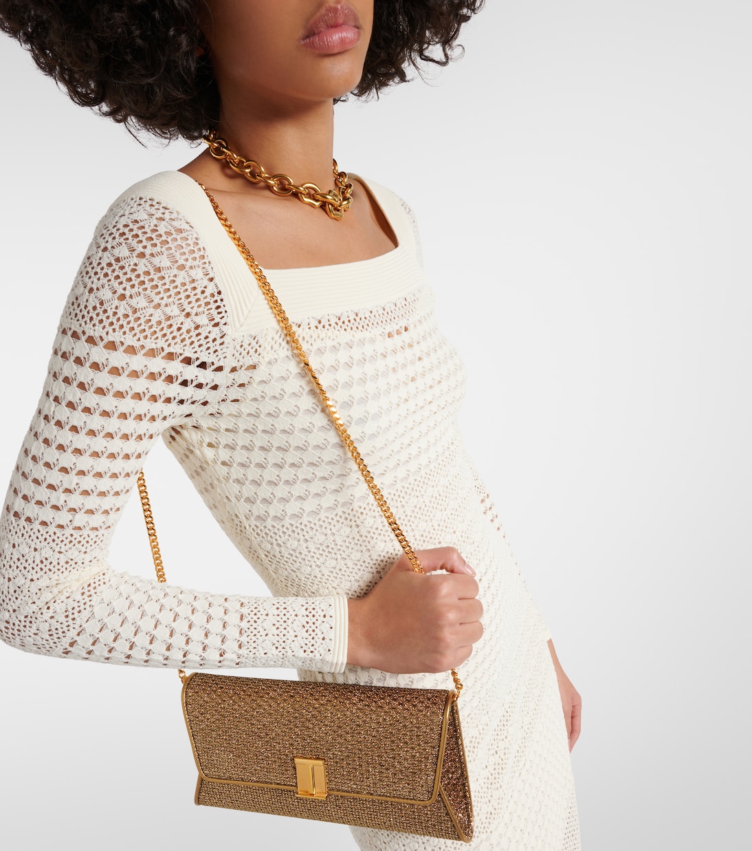 Noble metallic clutch | Tom Ford