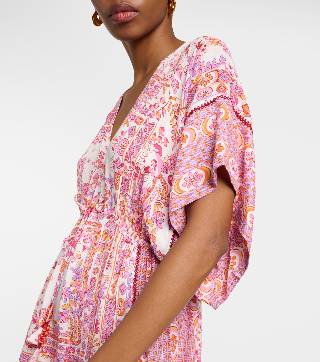 Bedruckter Kaftan Amaya | Poupette St Barth