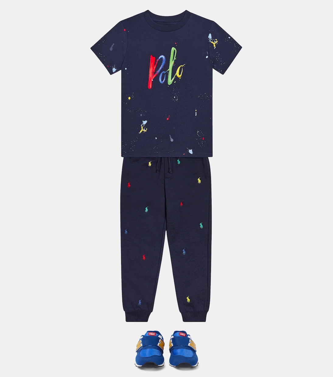 Pantalon de survêtement en coton mélangé | Polo Ralph Lauren Kids