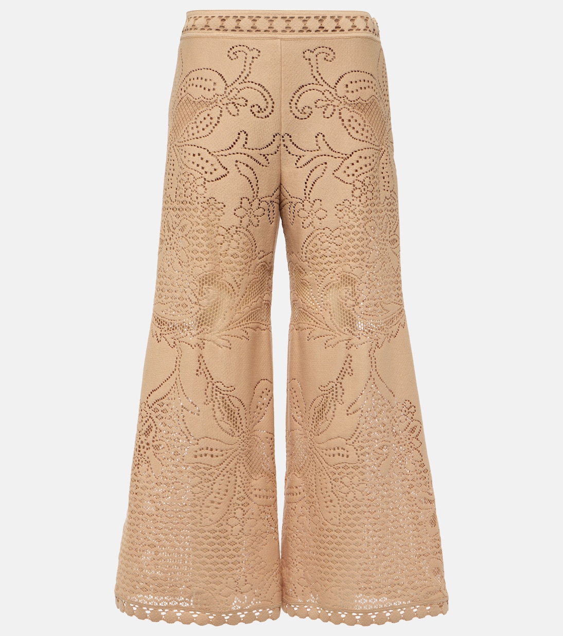 Weite Hose aus Guipure-Spitze | Valentino