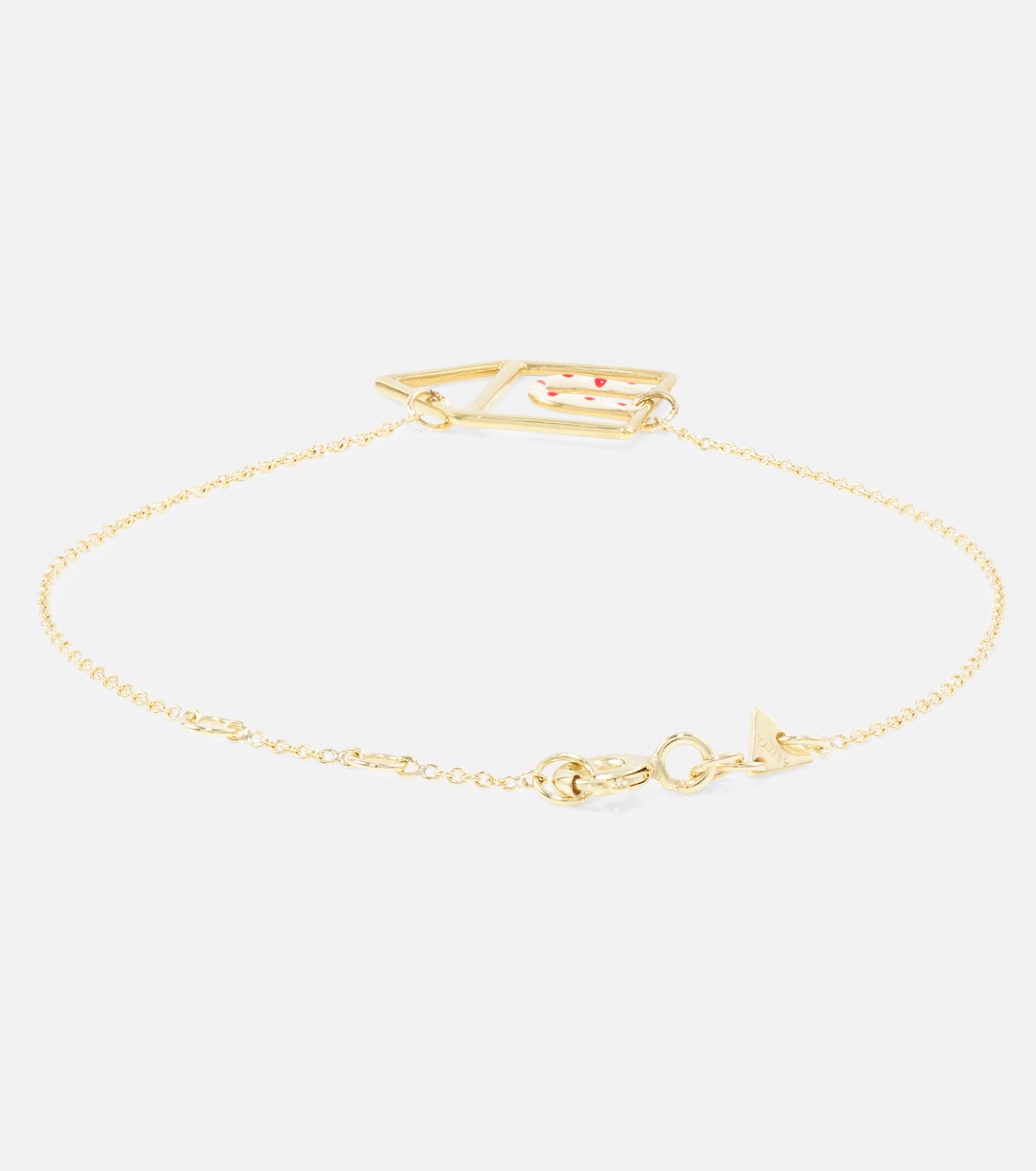 Bracelet Casita en or 9 ct et émail | Aliita