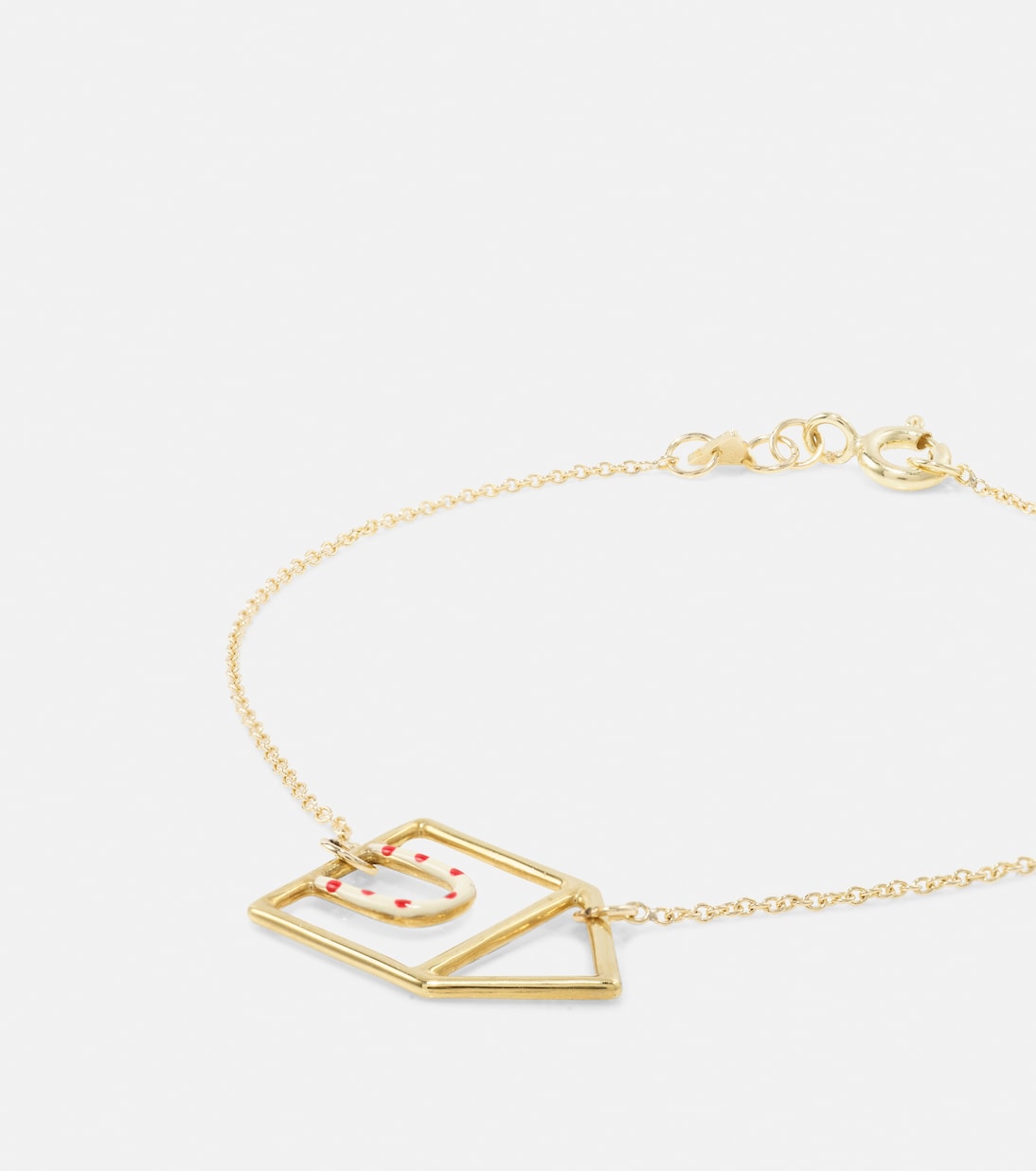 Bracelet Casita en or 9 ct et émail | Aliita