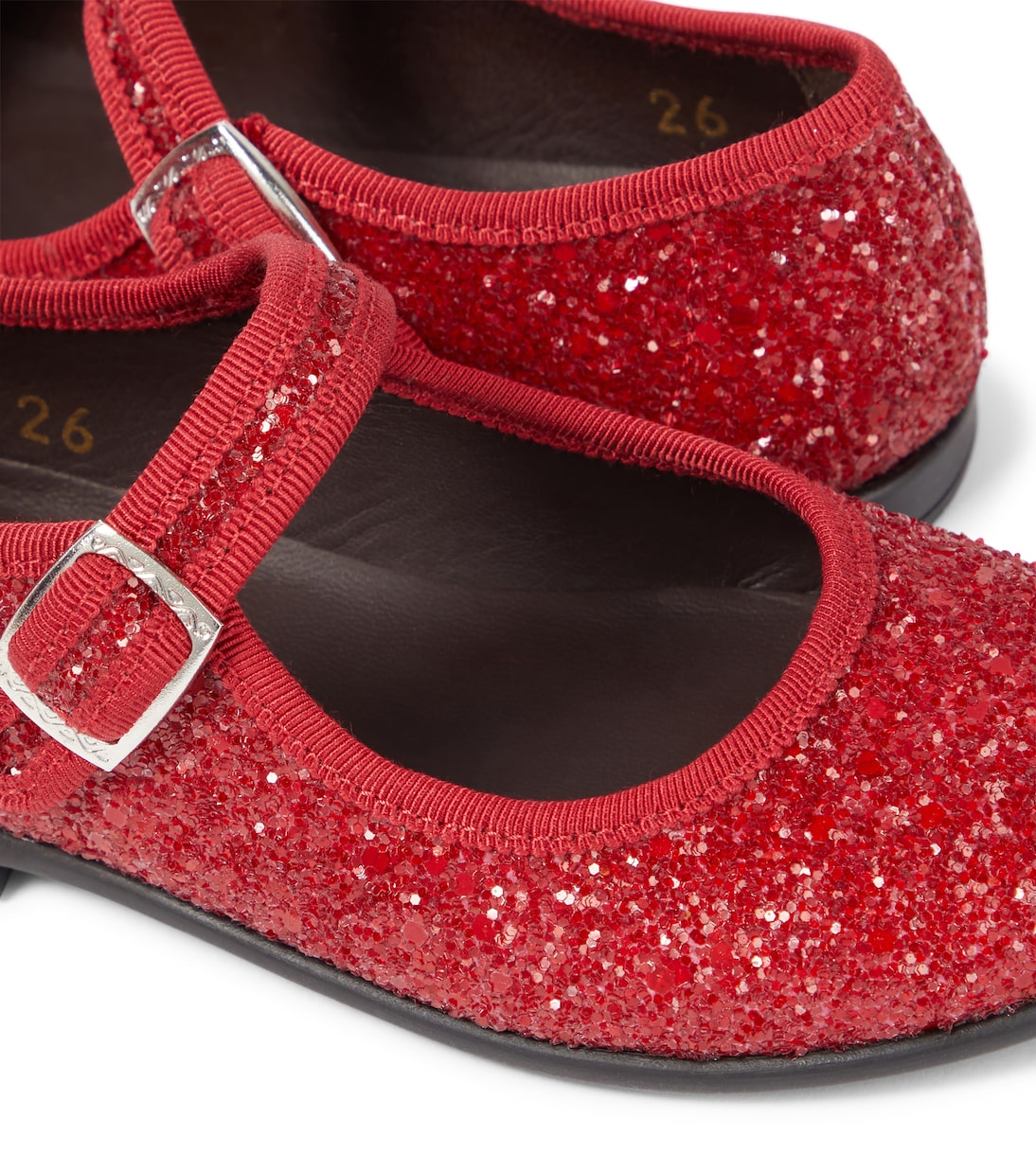 Galassia glitter Mary Jane flats | PèPè