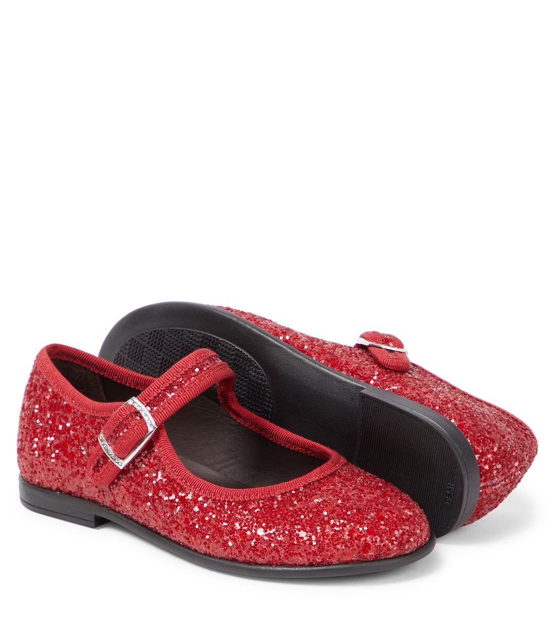 Galassia glitter Mary Jane flats | PèPè