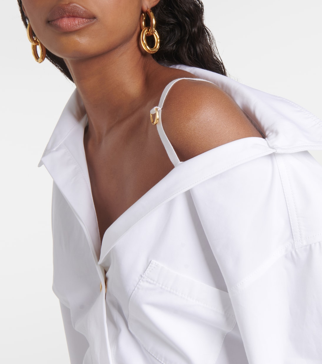 Vestido La Mini Robe Chemise de algodón | Jacquemus