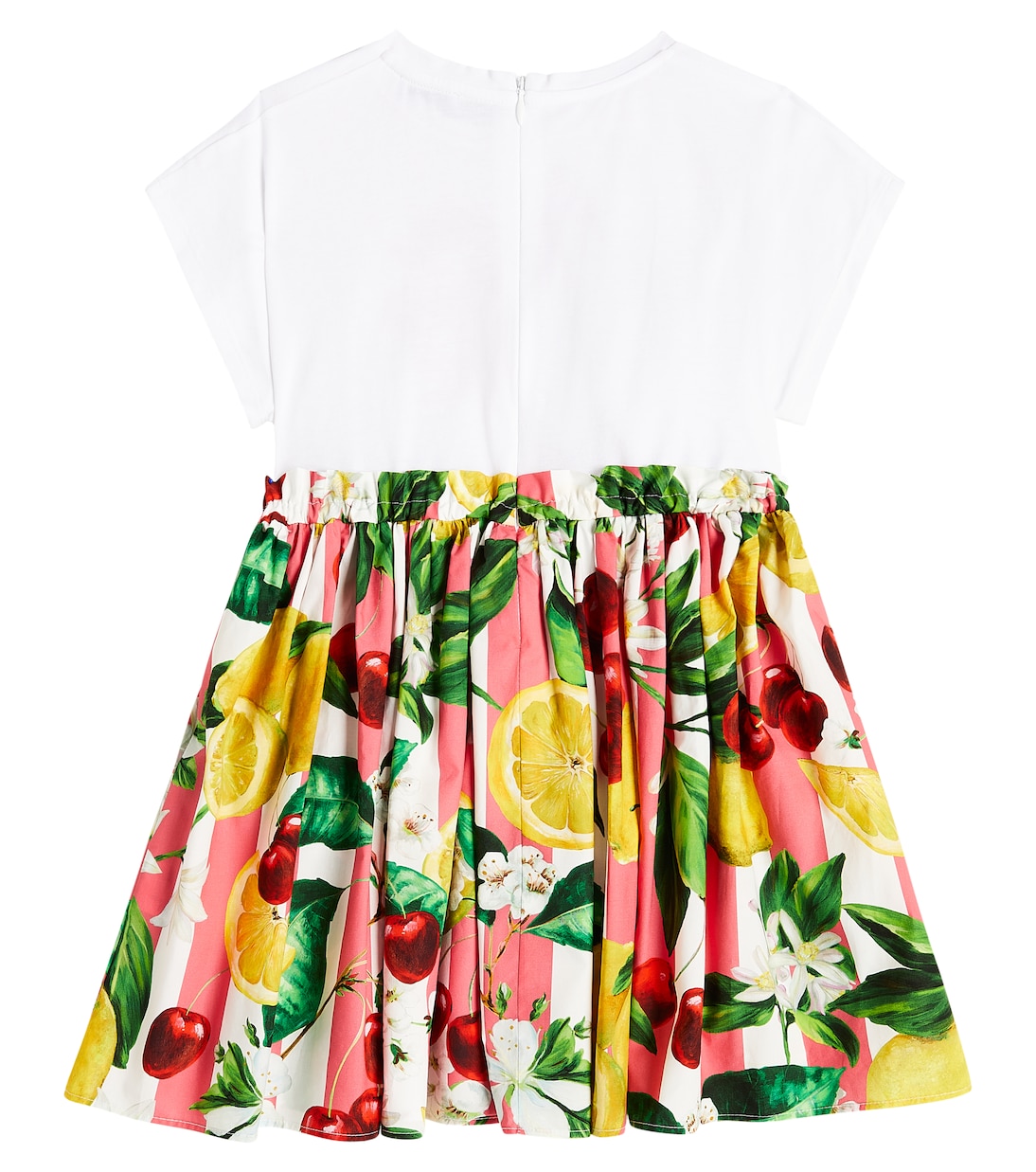 Robe imprimée en coton | Dolce&Gabbana Kids