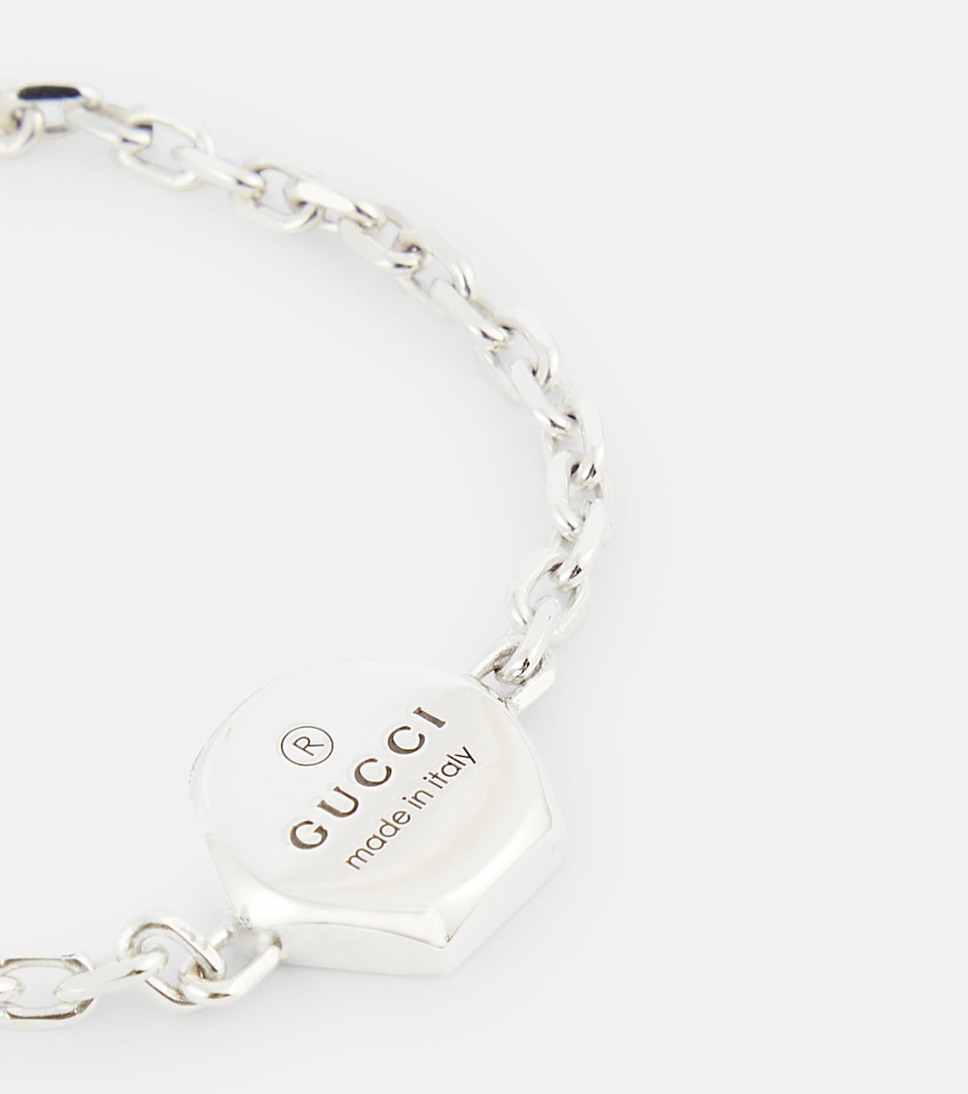 Bracciale in Argento Sterling GUCCI per Giovani Stilisti