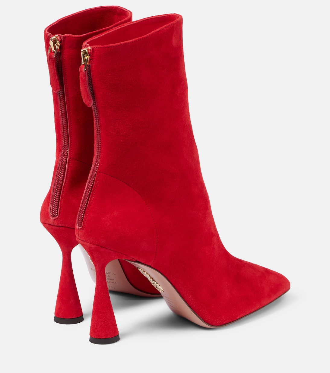 Amore 95 suede ankle boots | Aquazzura