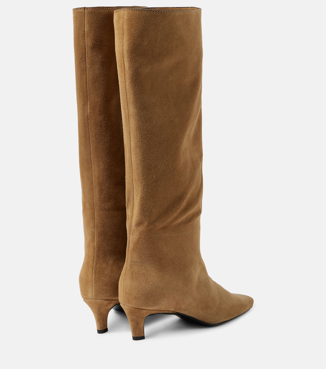 Bottes Wide Shaft en daim | Toteme