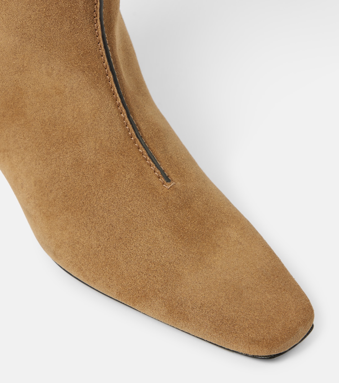 Bottes Wide Shaft en daim | Toteme