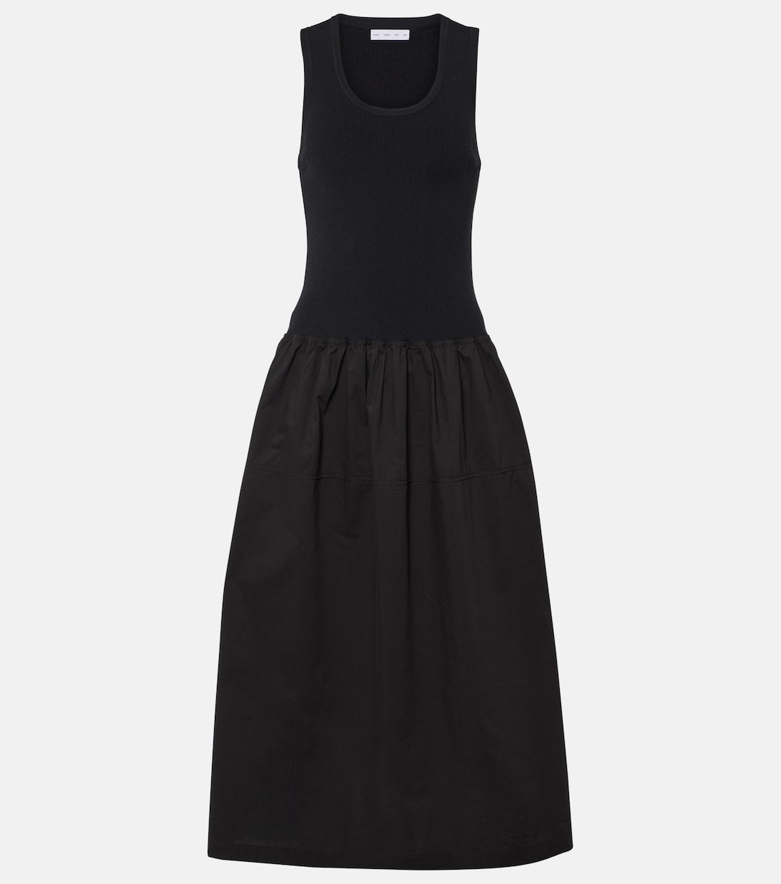 Robe longue White Label Malia en coton | Proenza Schouler