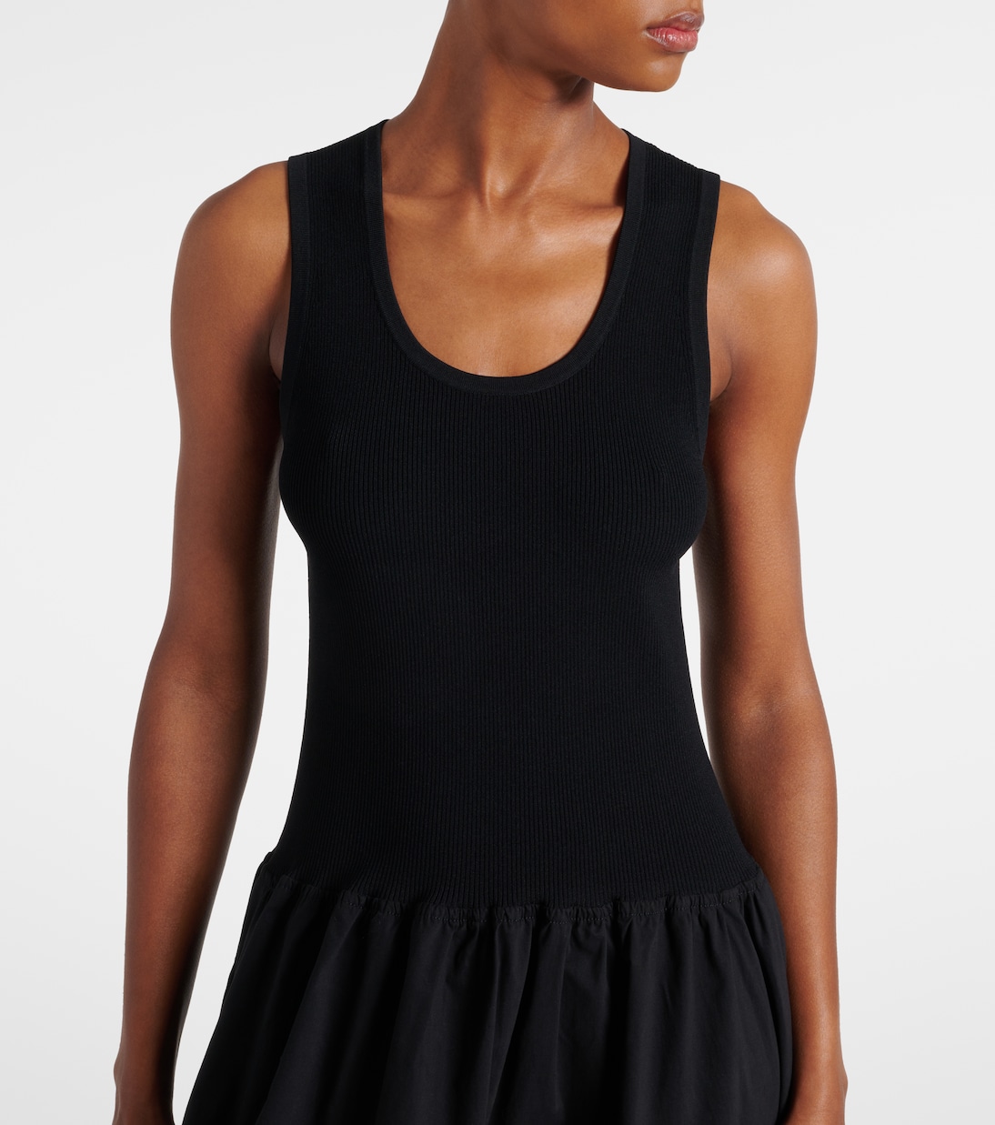 Robe longue White Label Malia en coton | Proenza Schouler