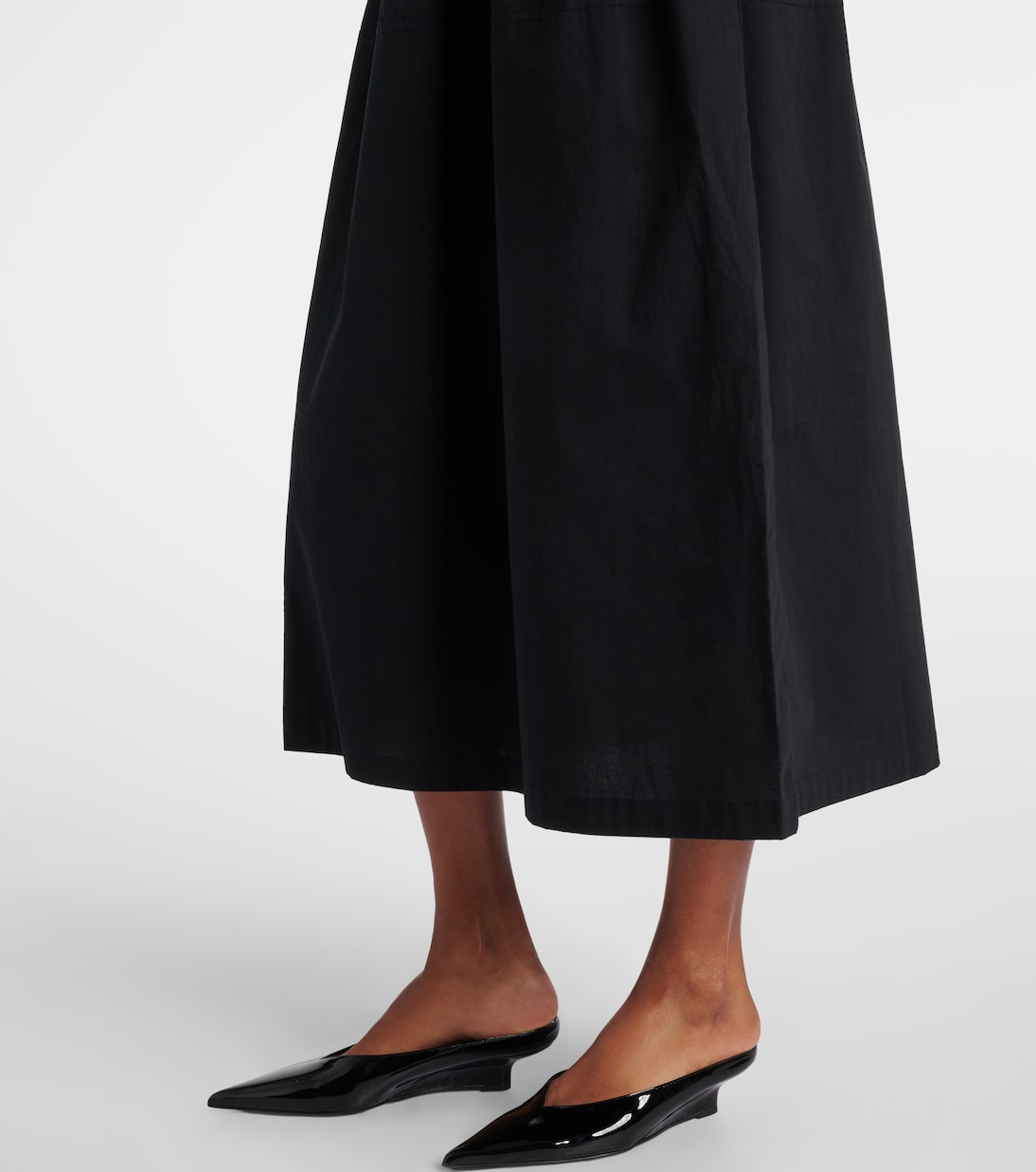 Robe longue White Label Malia en coton | Proenza Schouler