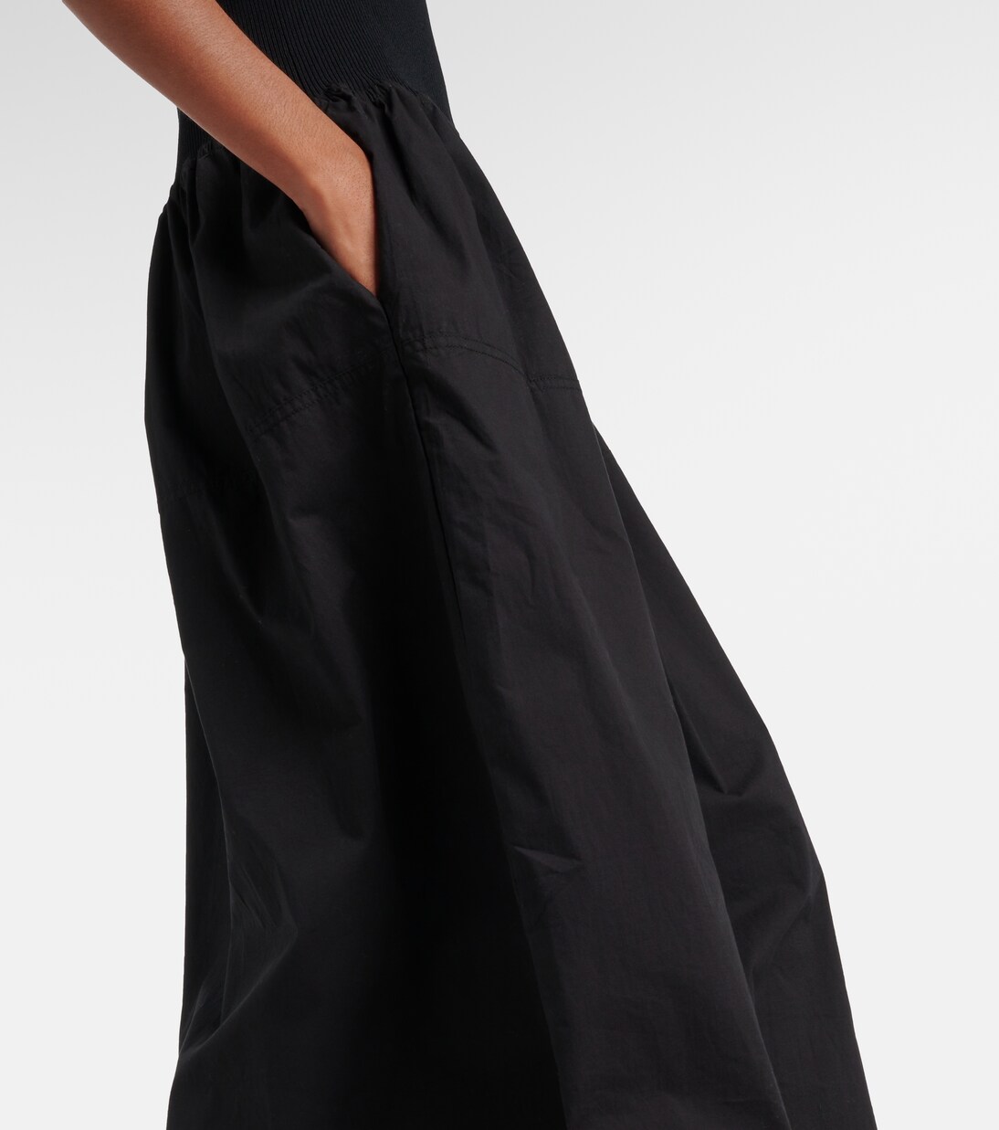 Robe longue White Label Malia en coton | Proenza Schouler