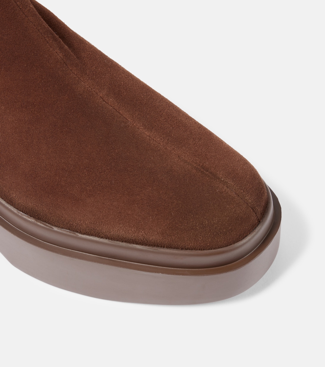 Nelle suede platform ankle boots | Clergerie