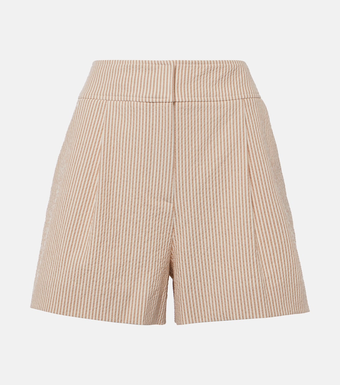 Shorts Haina in seersucker di cotone | Veronica Beard