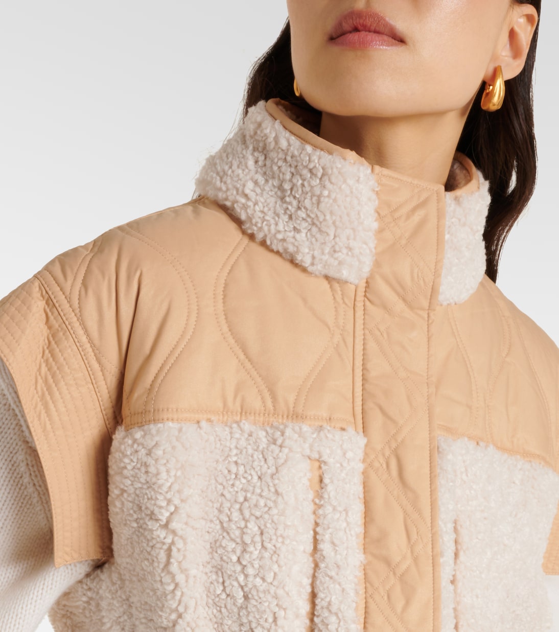 Steppweste Shiloh mit Faux Shearling | Ulla Johnson