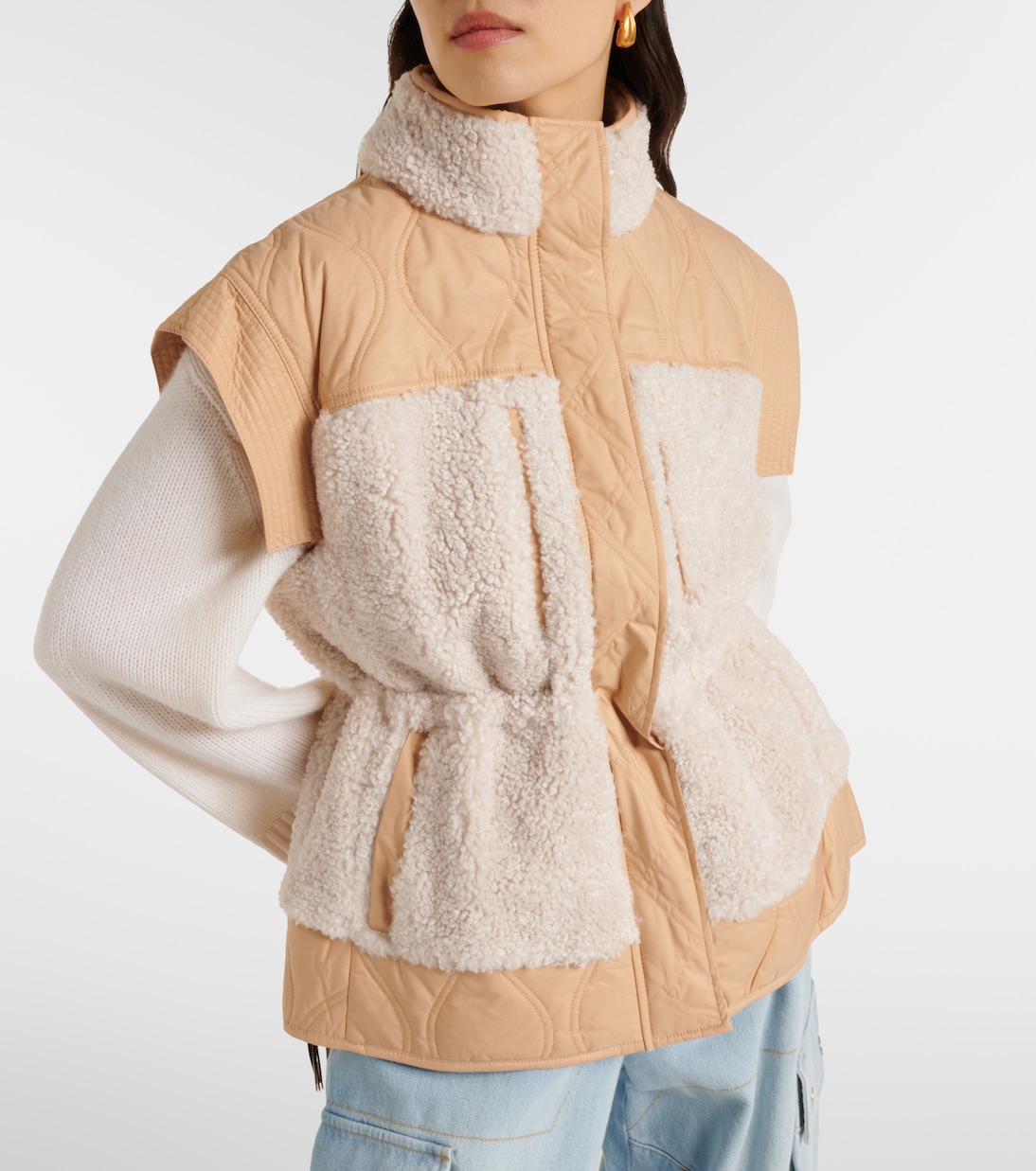 Steppweste Shiloh mit Faux Shearling | Ulla Johnson