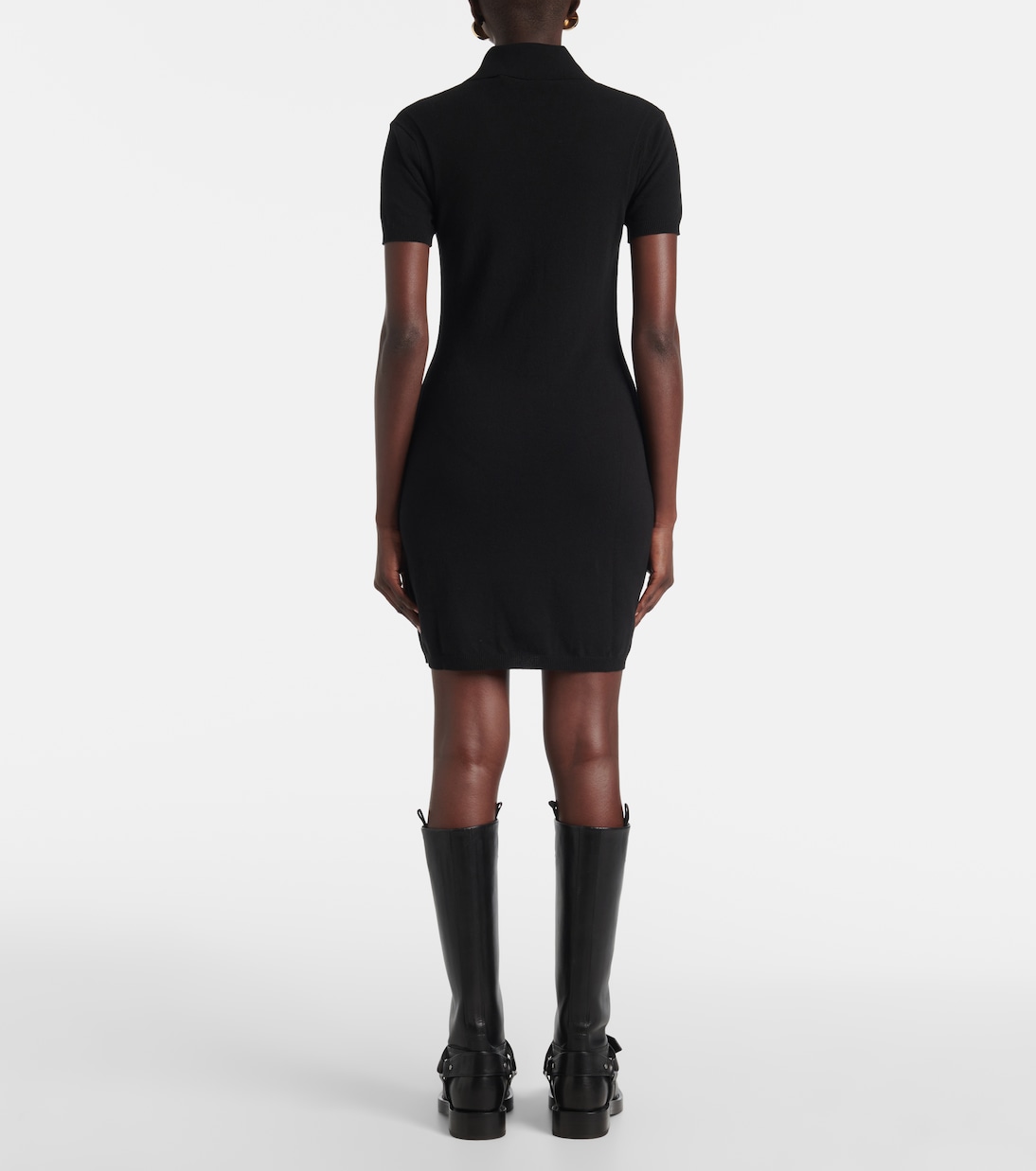Vestido polo de mezcla de algodón | Burberry