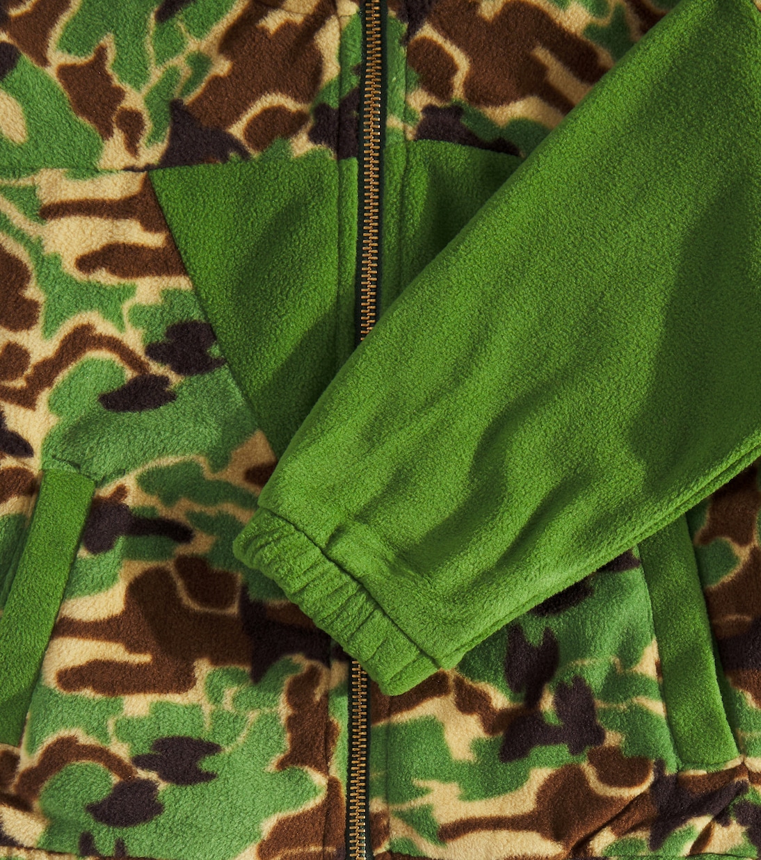Giacca in pile camouflage | Mini Rodini