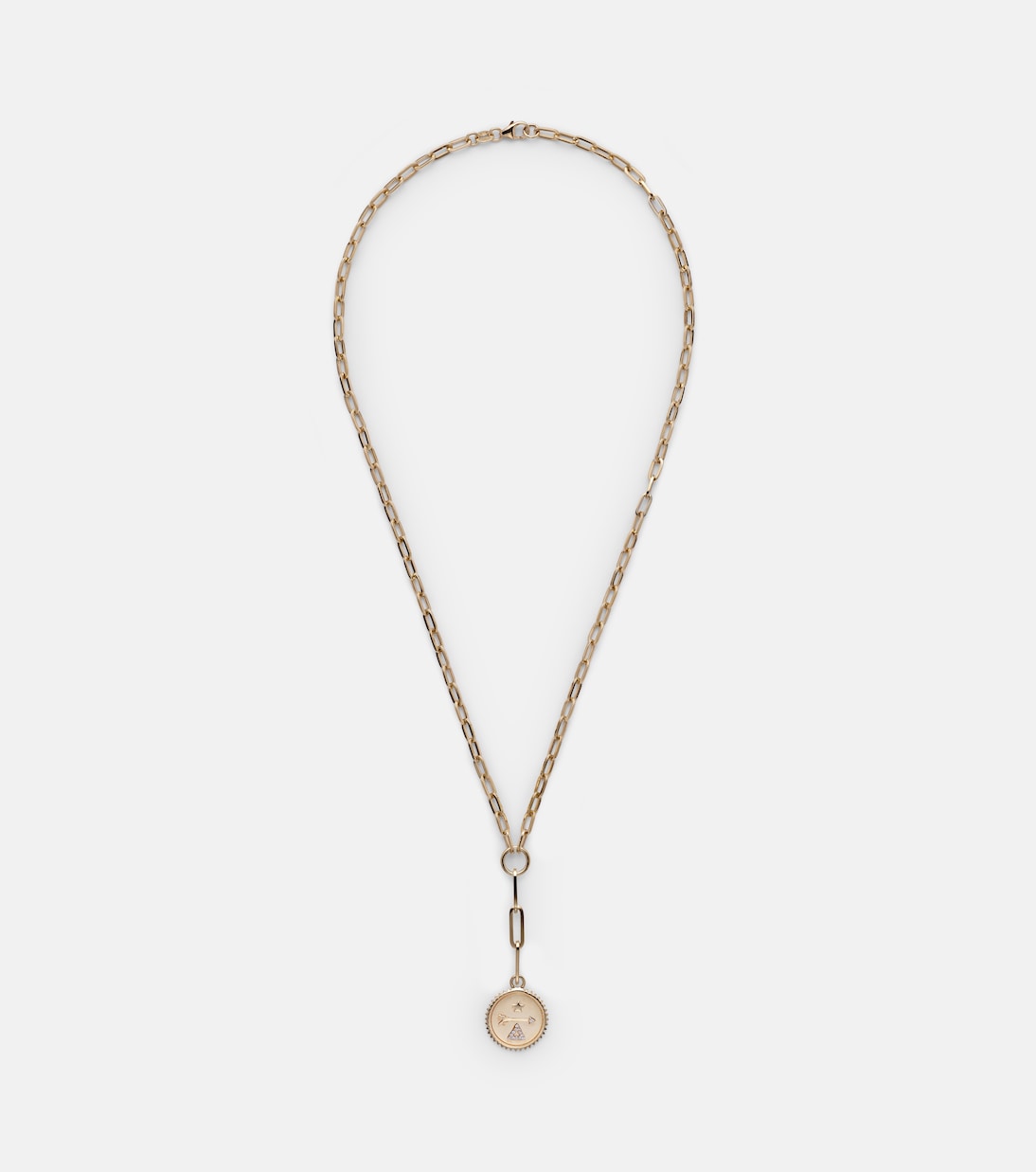 Collier Refined Clip en or 18 ct et diamants | FoundRae