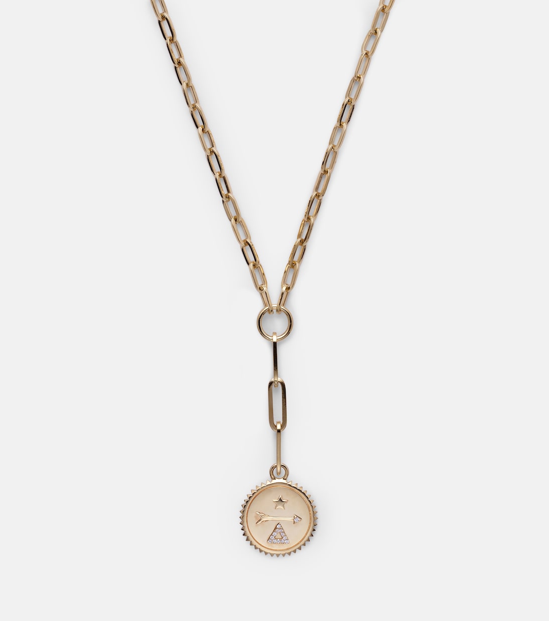 Collier Refined Clip en or 18 ct et diamants | FoundRae