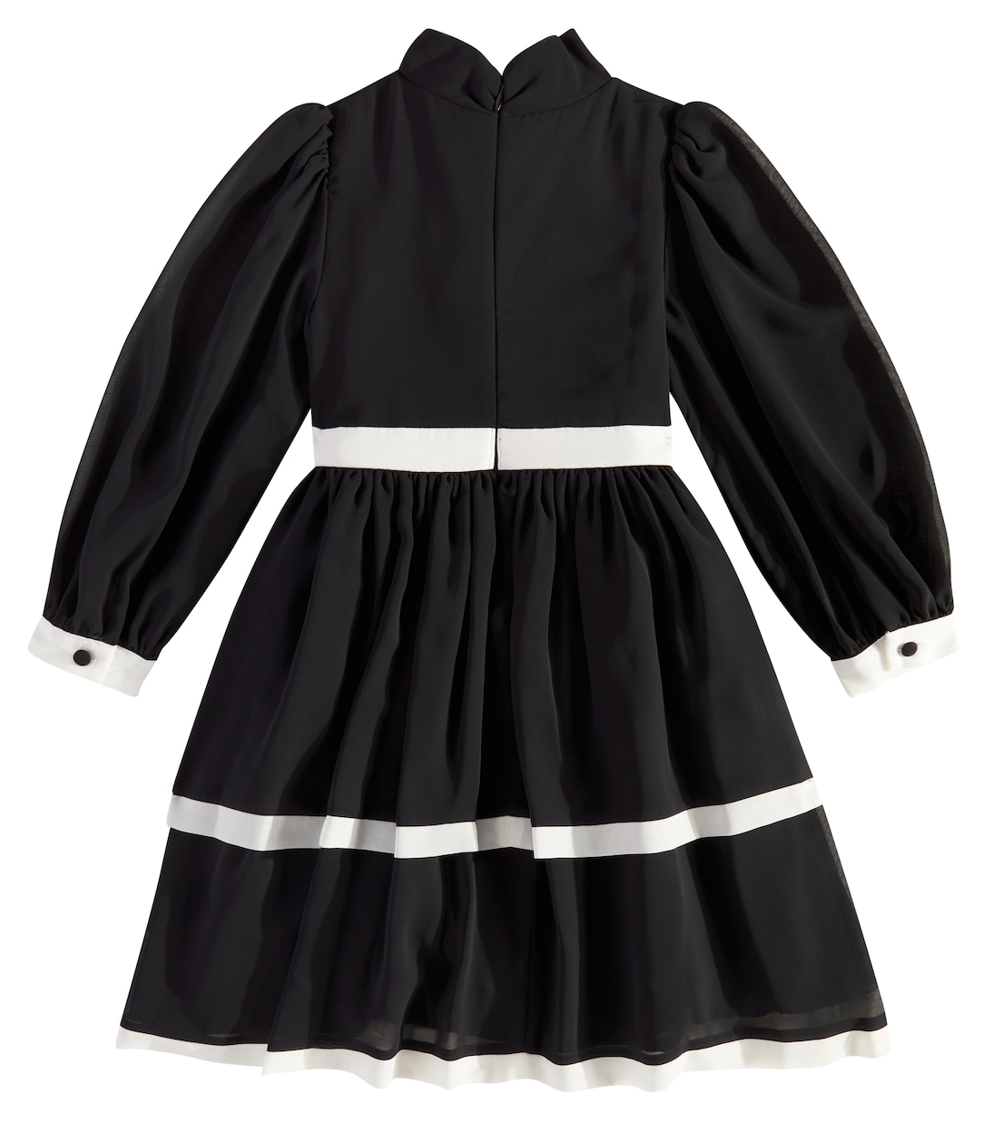 Abito in tulle a balze con fiocco | Patachou