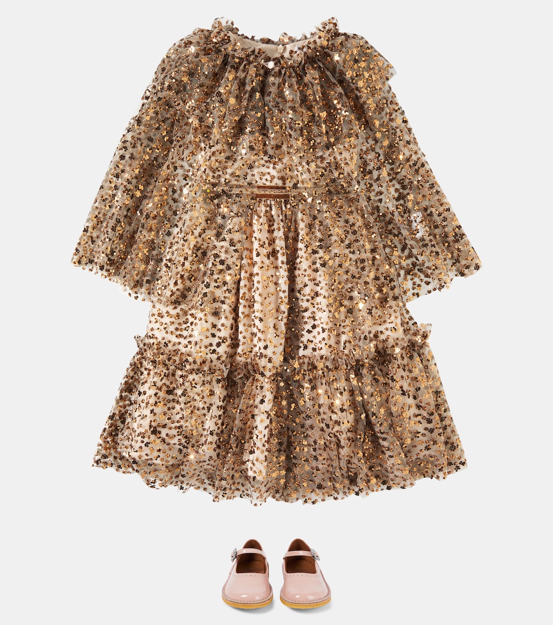 Set aus Kleid und Cape mit Pailletten | Patachou