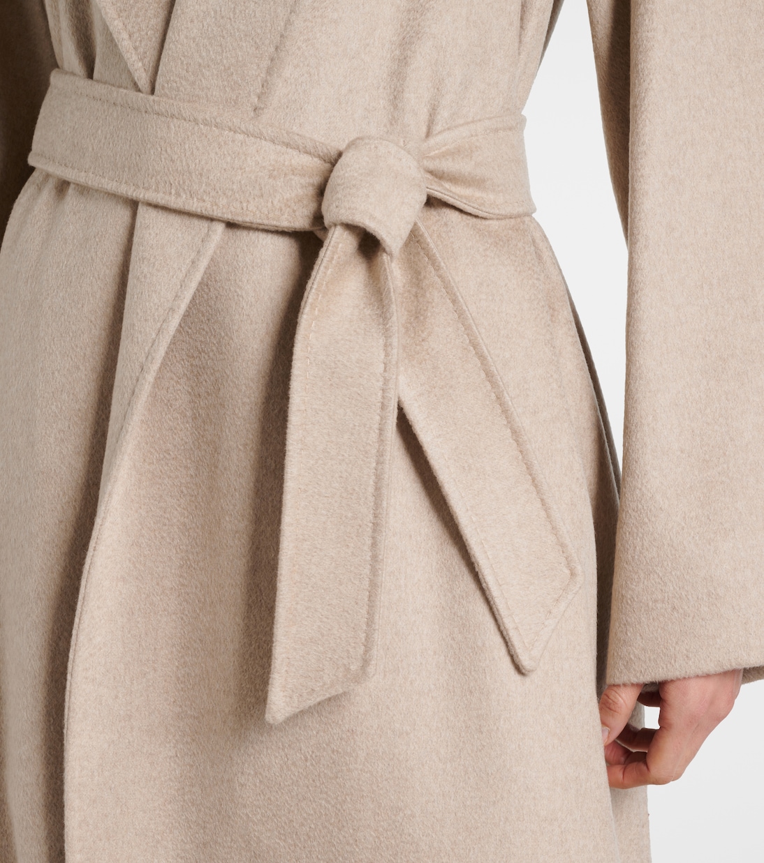 Abrigo envolvente Fornovo de cachemir | Max Mara