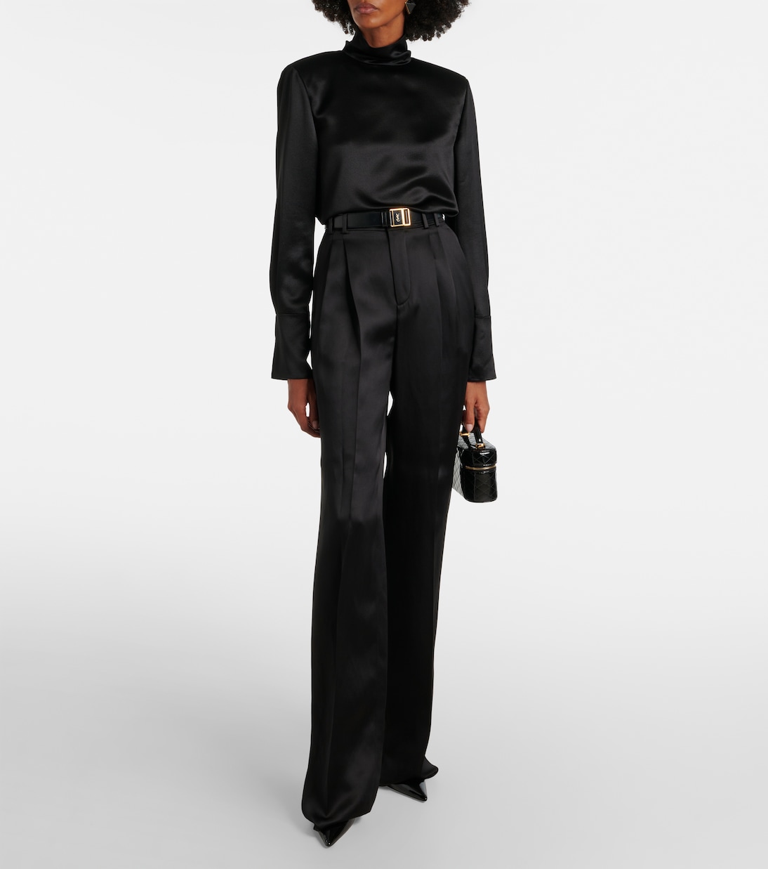 Blusa in raso di seta | Saint Laurent