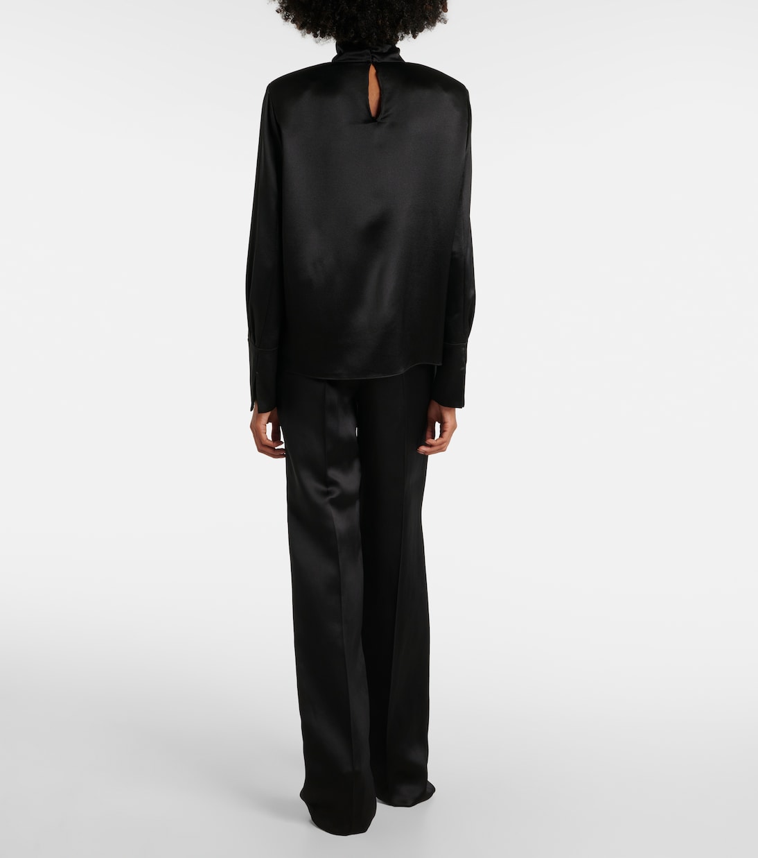 Blusa in raso di seta | Saint Laurent