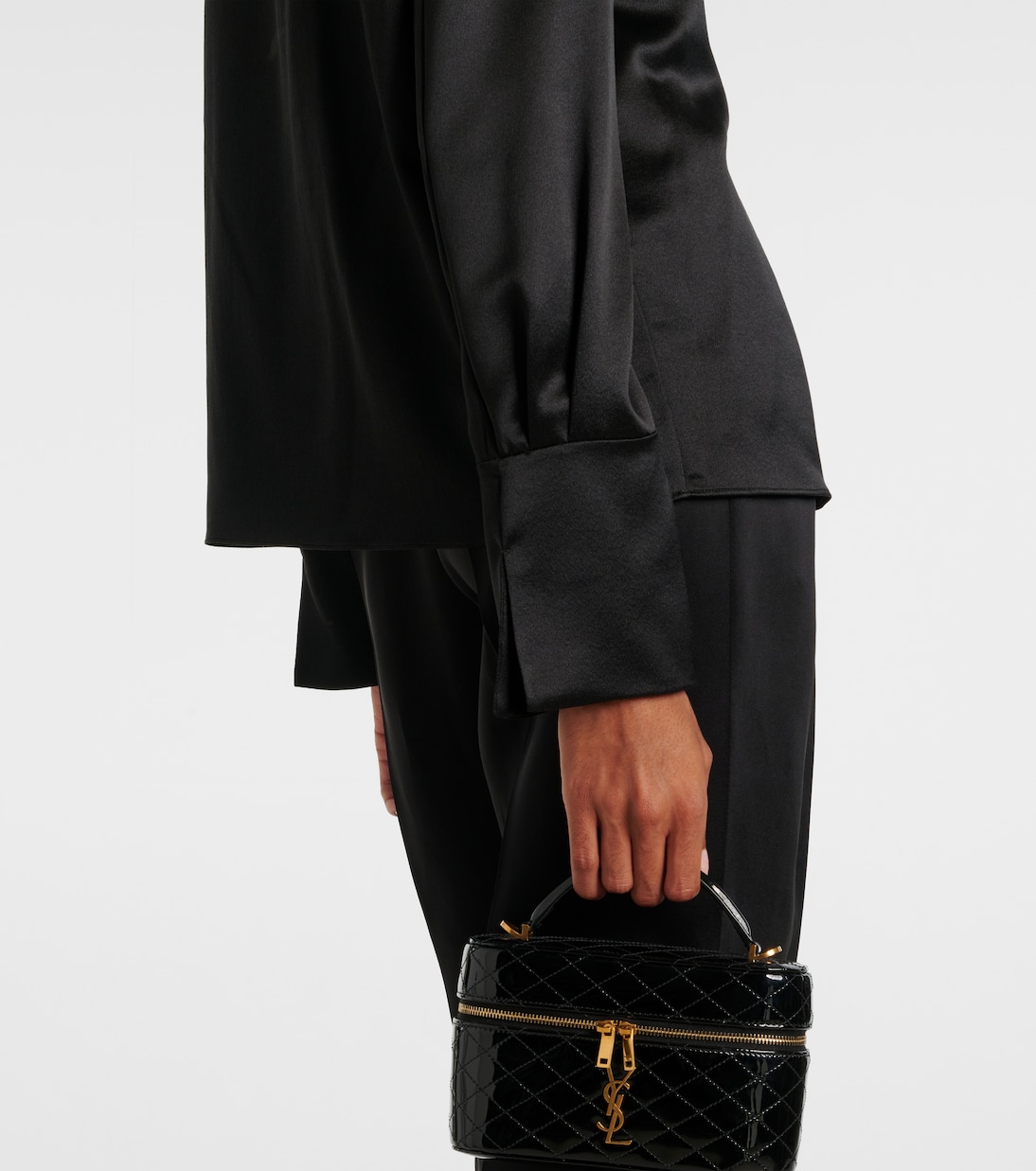Blusa in raso di seta | Saint Laurent