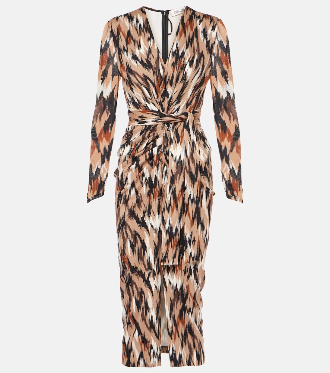 Vestido midi Hades de jersey estampado | Diane von Furstenberg