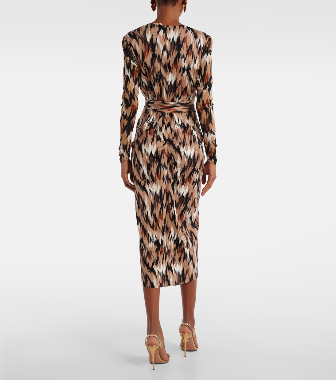 Vestido midi Hades de jersey estampado | Diane von Furstenberg