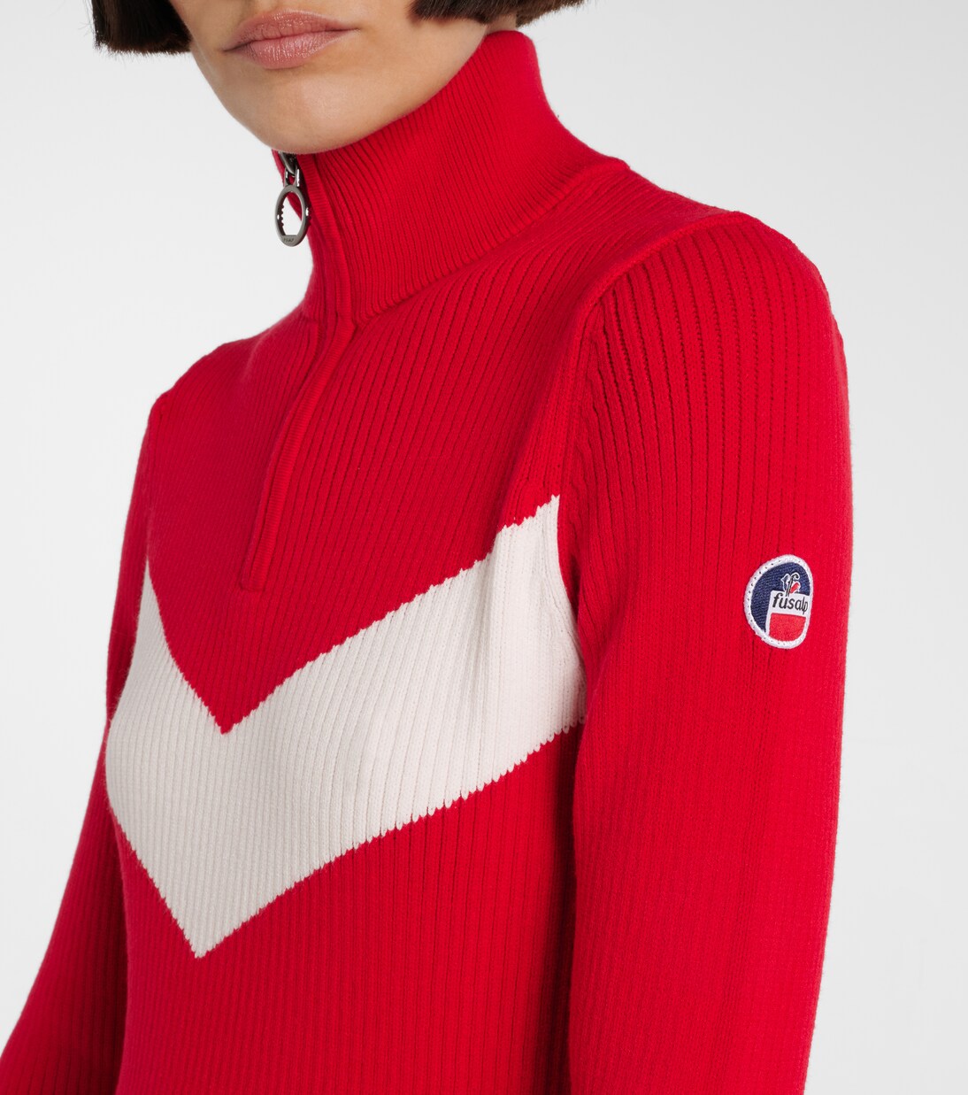 Pullover Andromede in maglia a coste | Fusalp