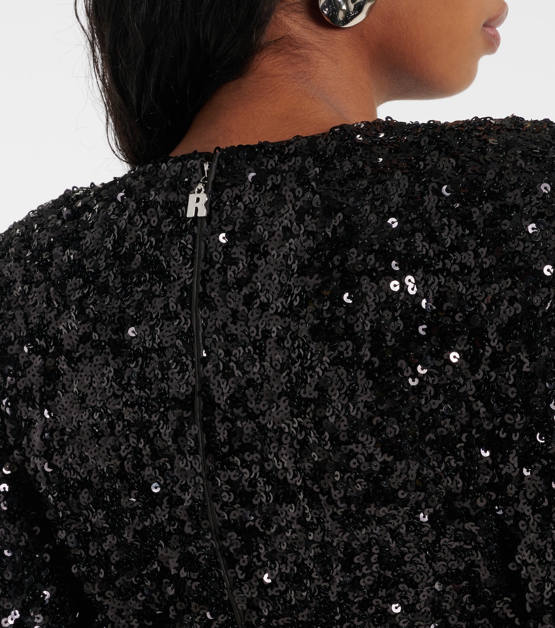 Bow-detail sequined minidress | Rotate