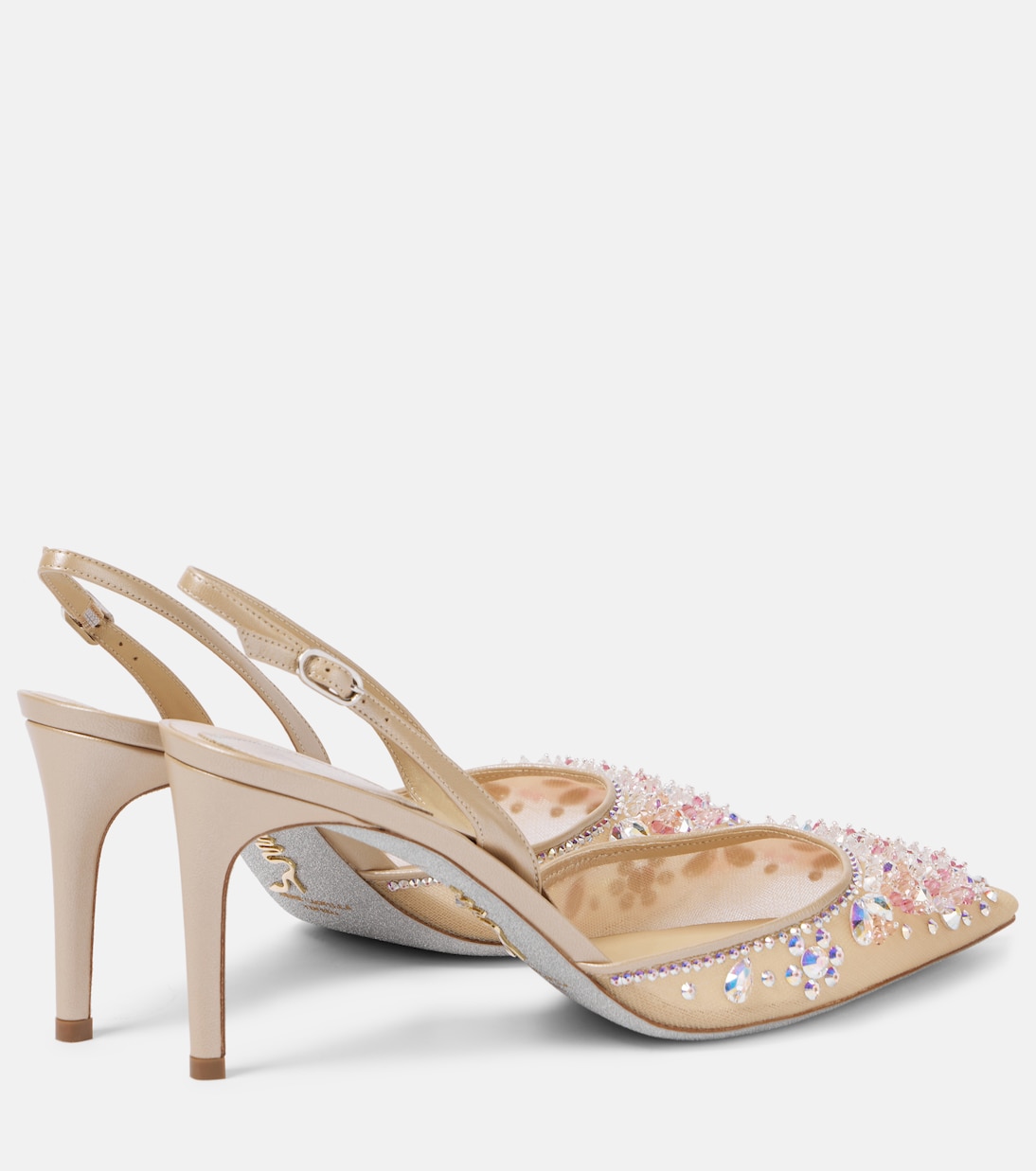Escarpins slingback Cinderella 80 | Rene Caovilla