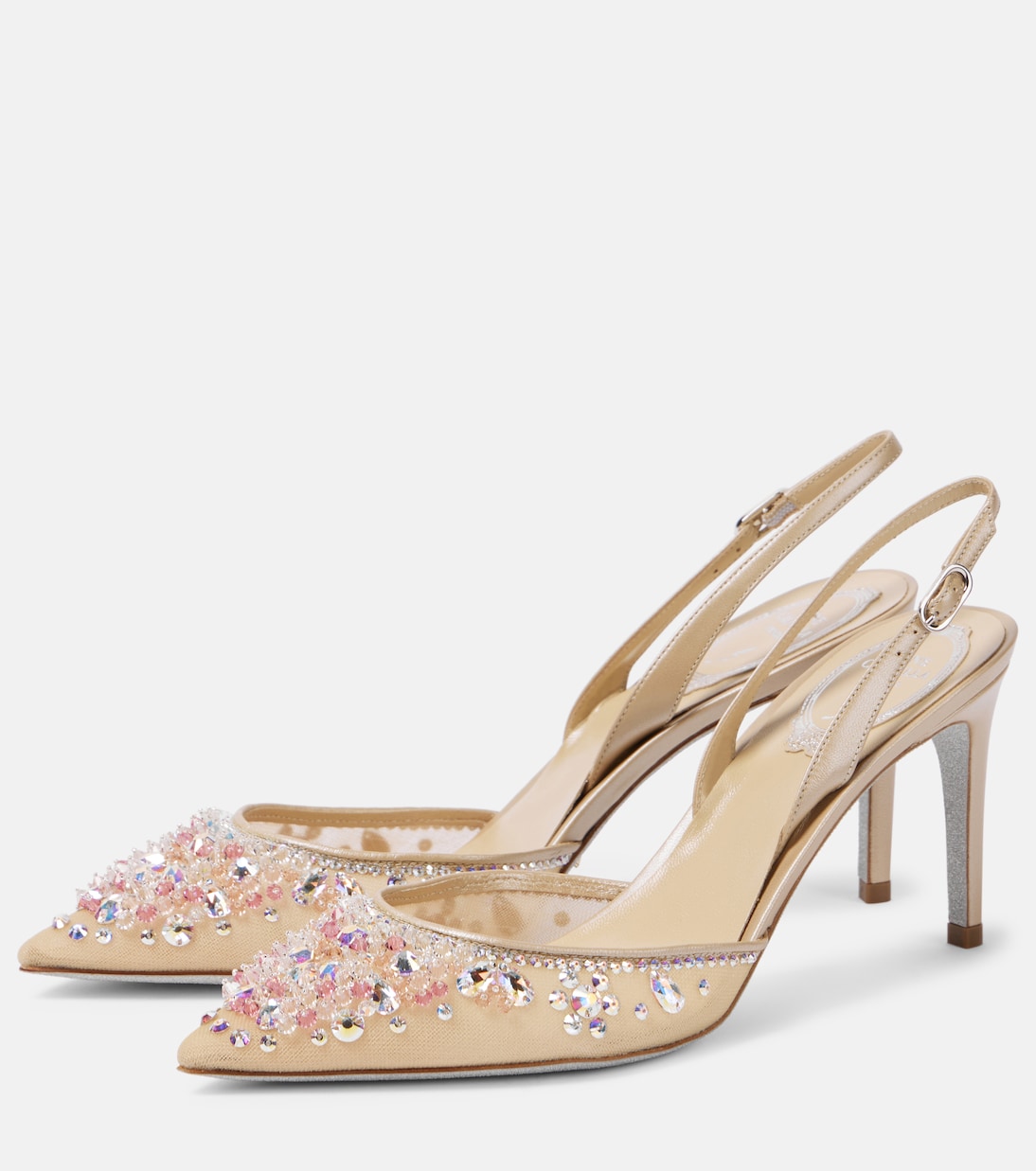 Escarpins slingback Cinderella 80 | Rene Caovilla