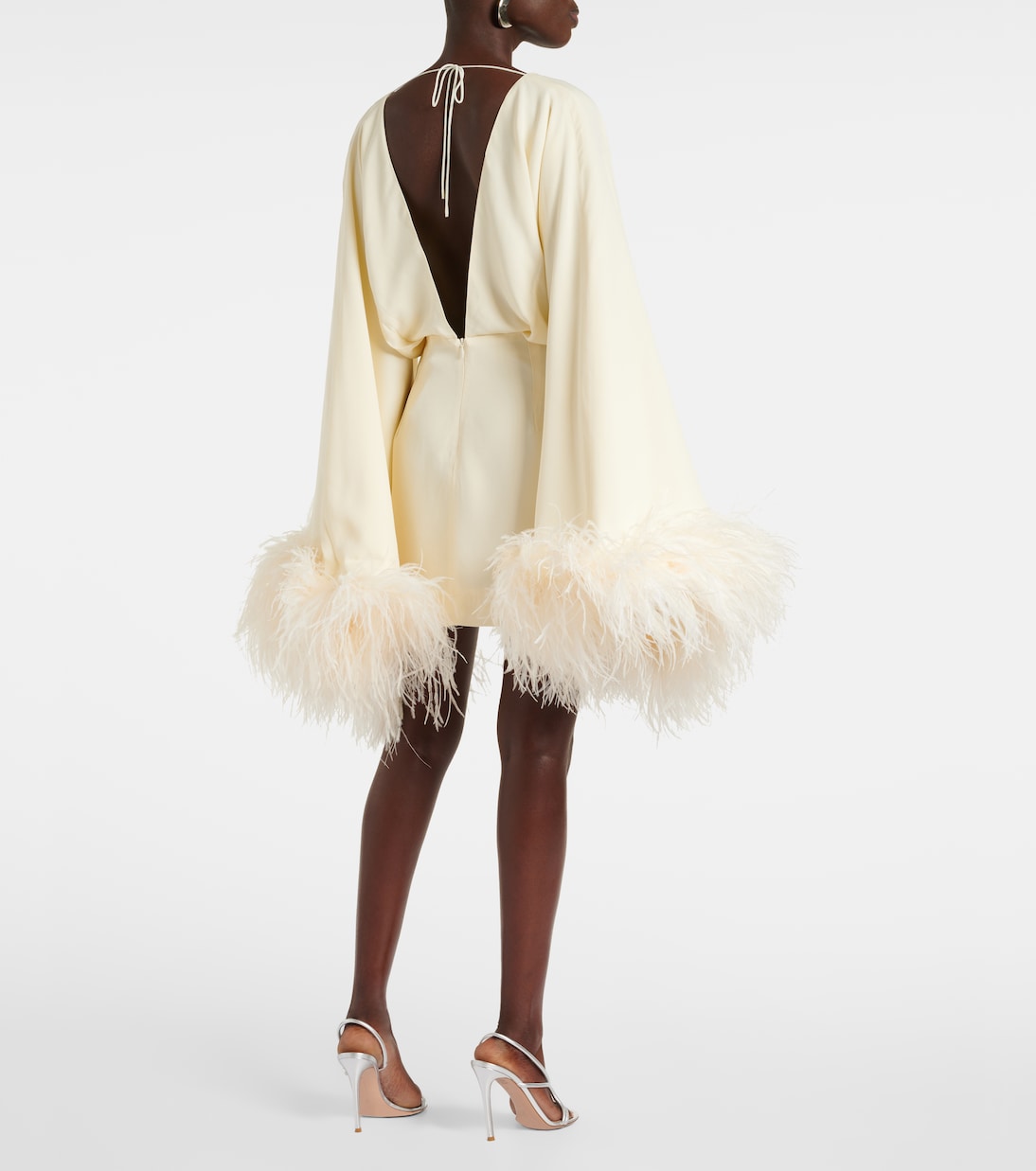 Minikleid Mini Magnifique mit Federn | Taller Marmo
